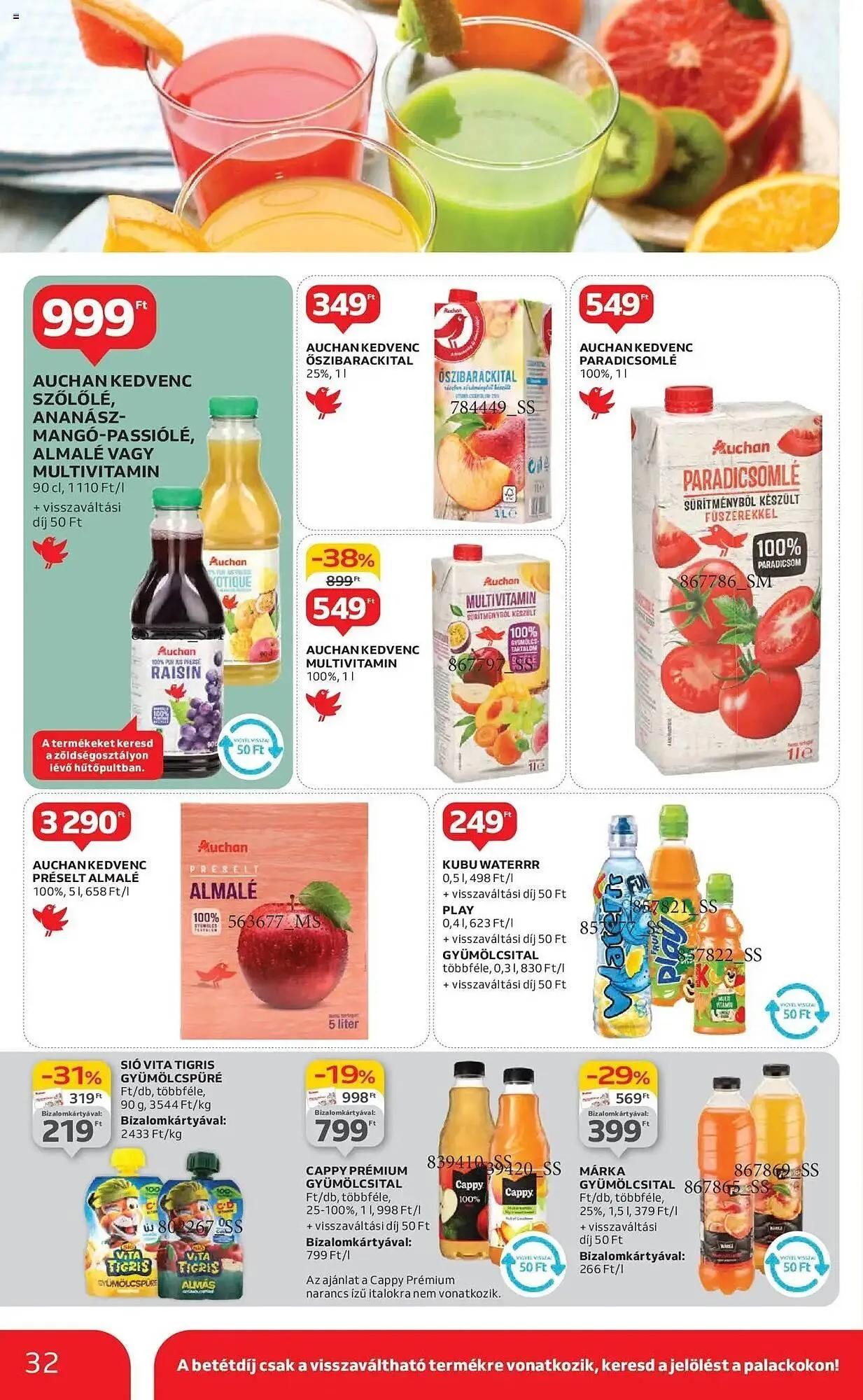 Katalógus Auchan akciós újság április 3.-tól április 9.-ig 2025. - Oldal 32