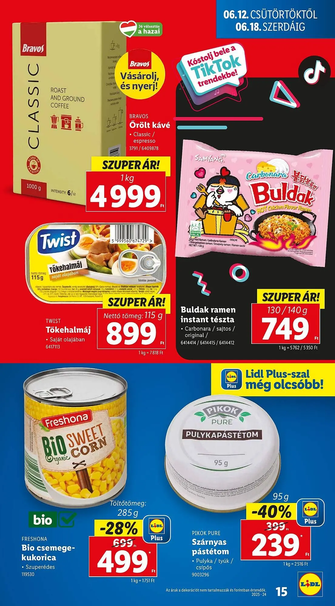 Katalógus Lidl akciós újság június 12.-tól június 18.-ig 2025. - Oldal 15