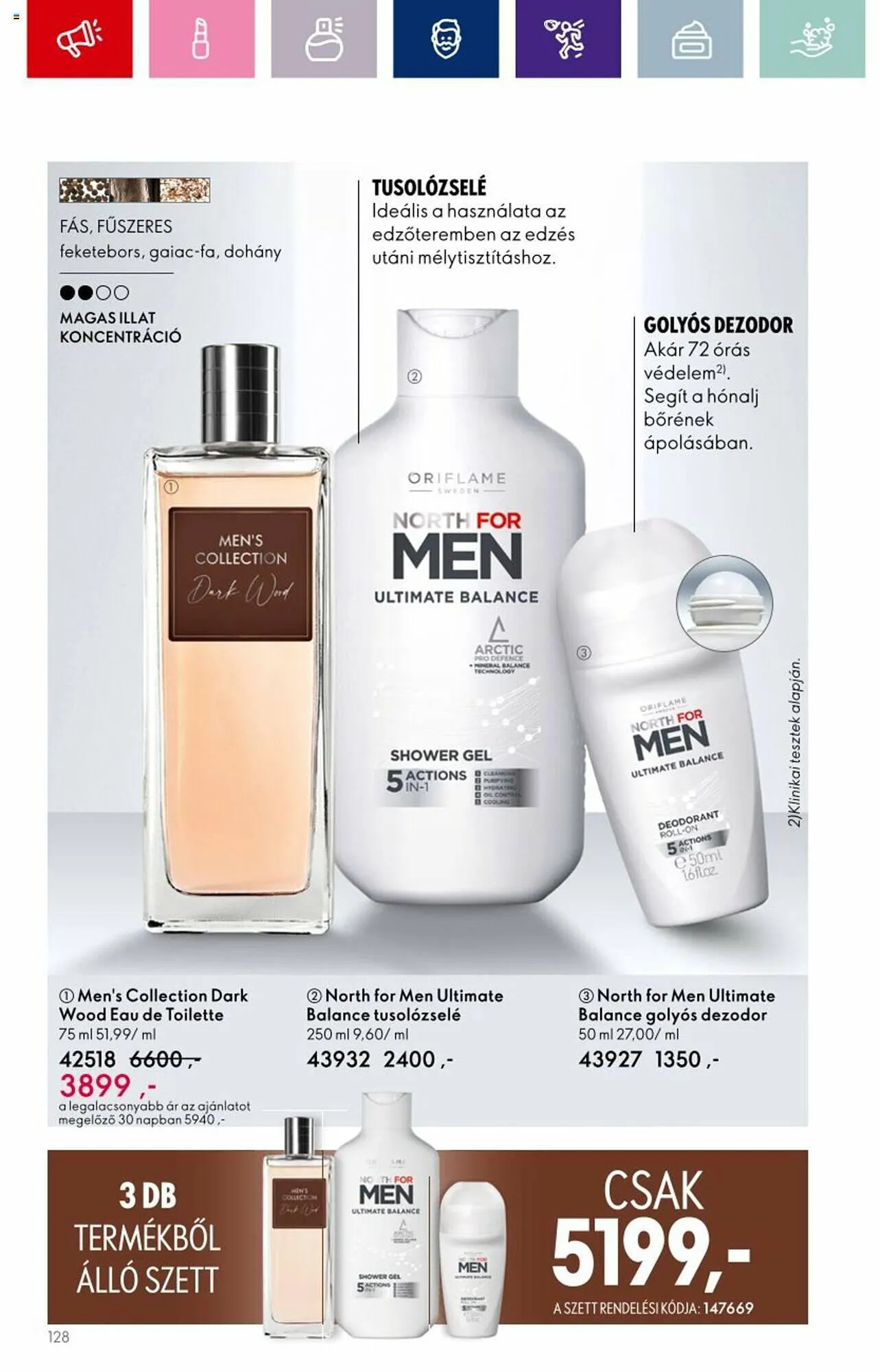 Katalógus Oriflame akciós újság augusztus 30.-tól szeptember 19.-ig 2023. - Oldal 128