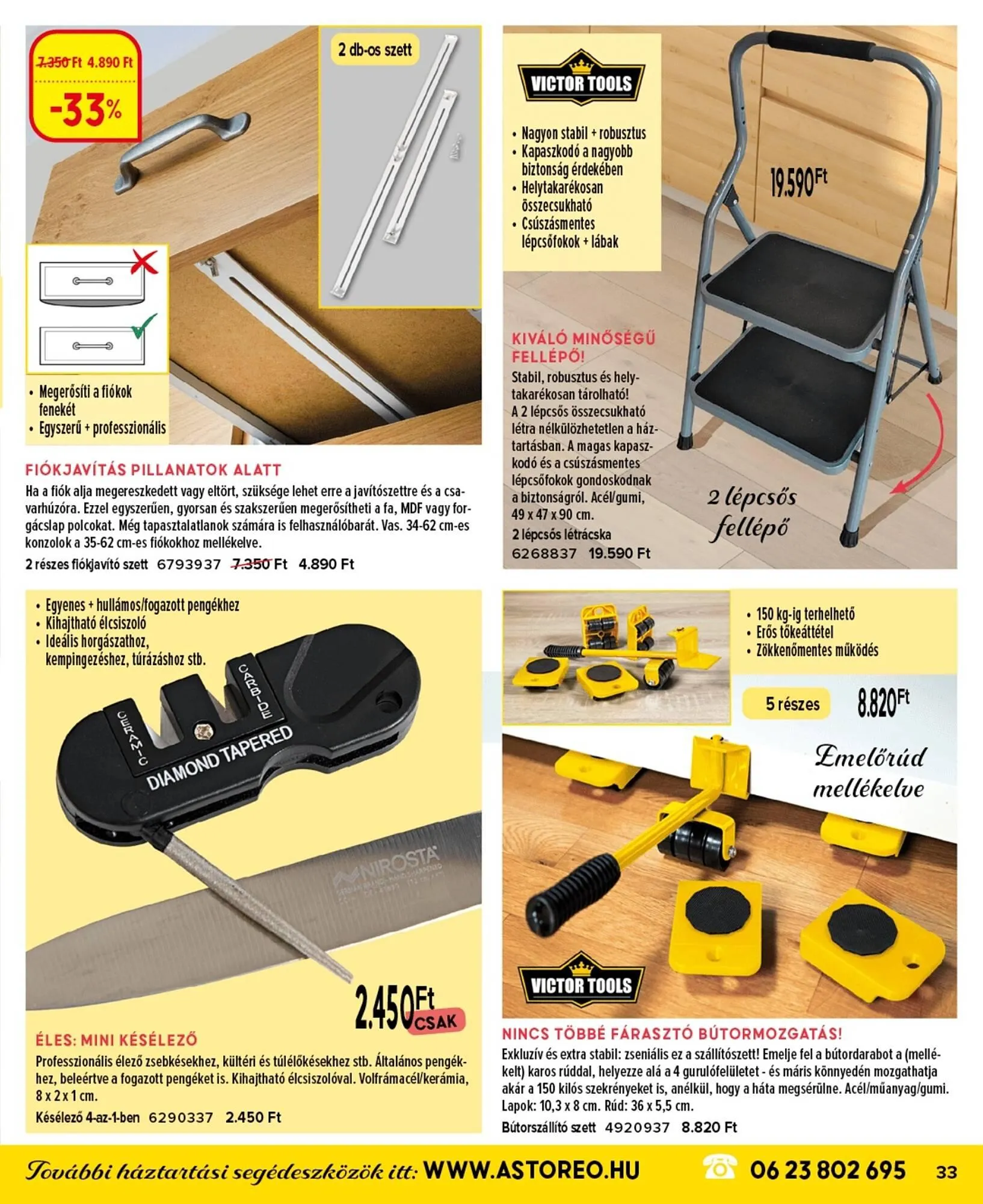 Katalógus Astoreo akciós újság június 1.-tól július 31.-ig 2025. - Oldal 33