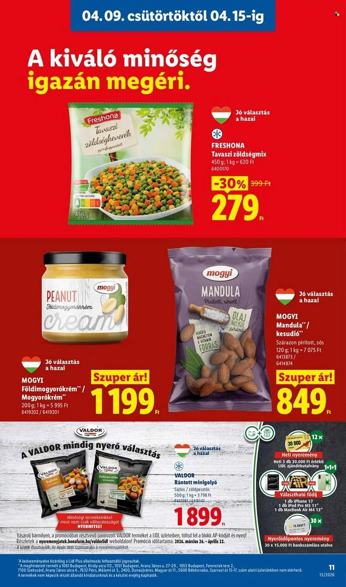 Katalógus Lidl akciós újság április 9.-tól április 15.-ig 2026. - Oldal 11