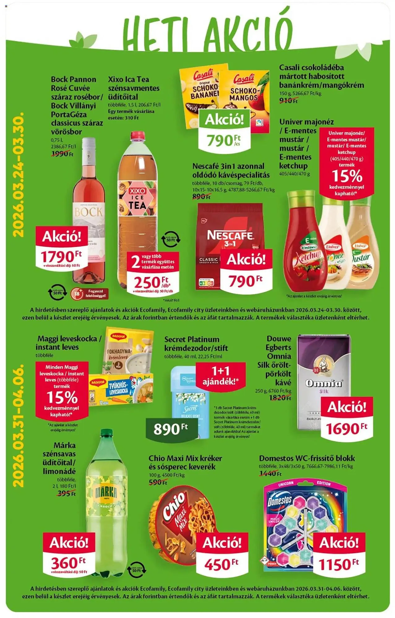 Katalógus EcoFamily akciós újság március 26.-tól április 4.-ig 2026. - Oldal 2