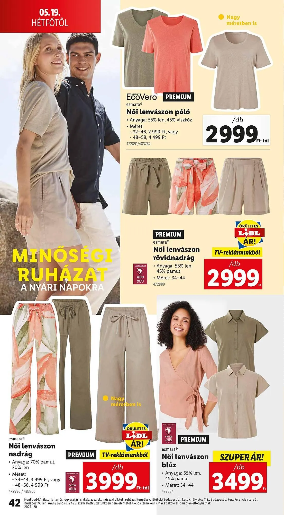 Katalógus Lidl akciós újság május 15.-tól május 21.-ig 2025. - Oldal 42