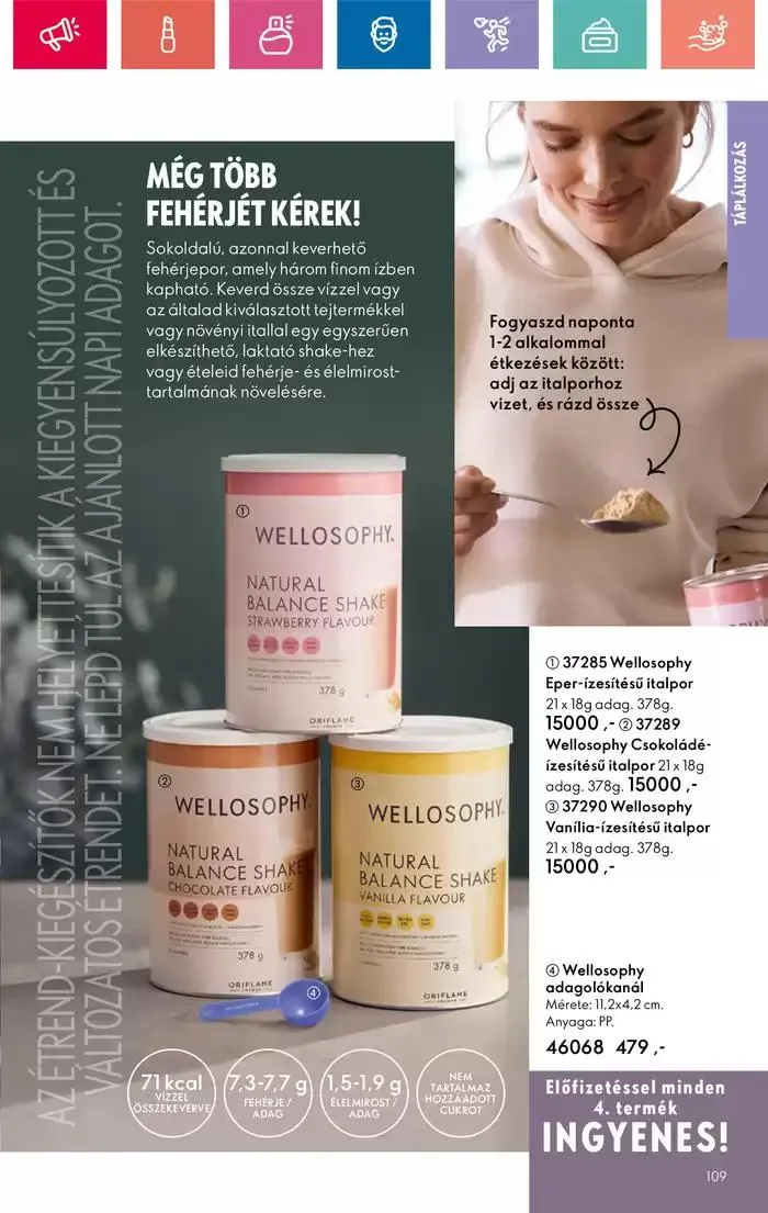 Katalógus ORIFLAME akciós október 20.-tól november 3.-ig 2024. - Oldal 109