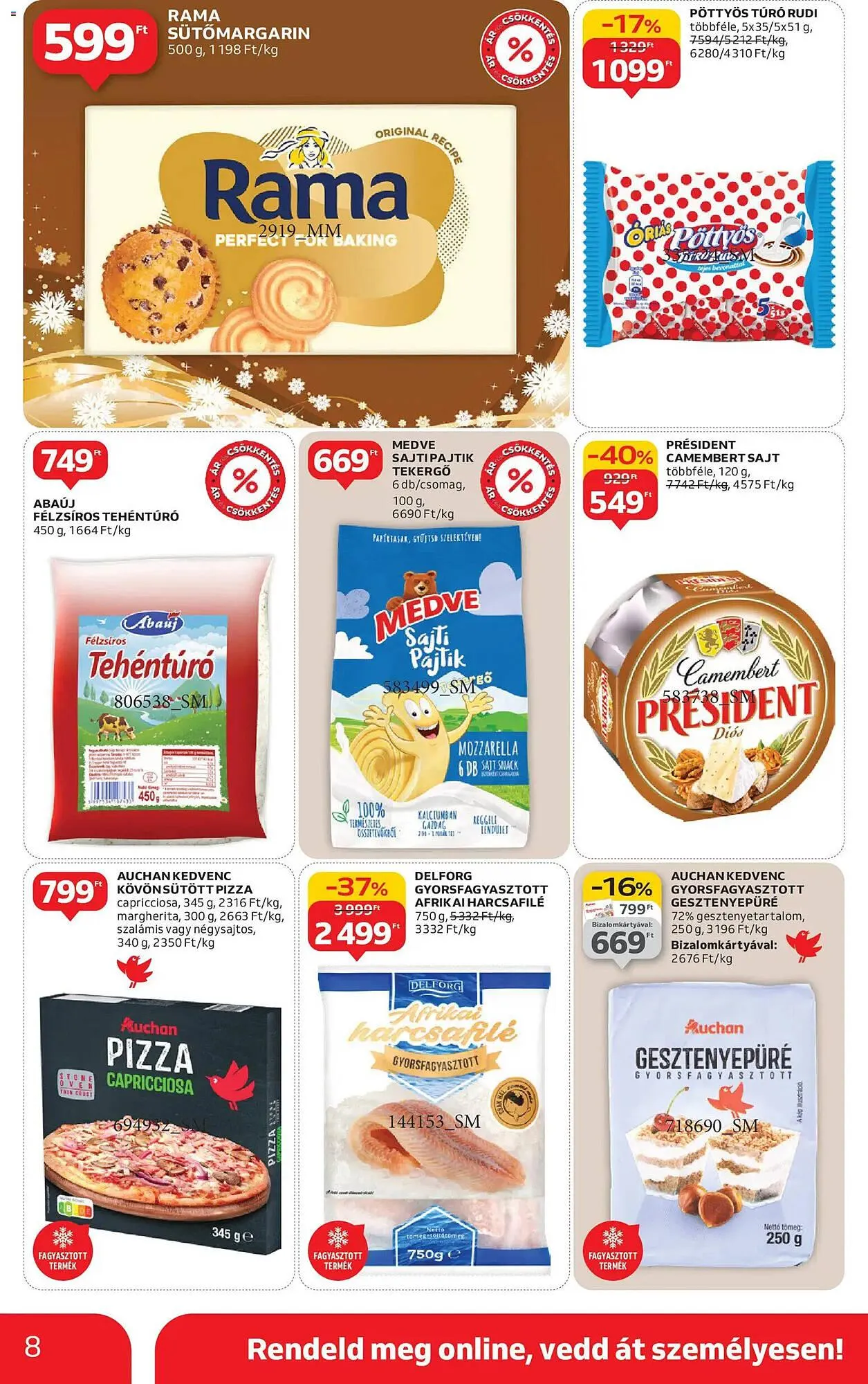 Katalógus Auchan akciós újság december 4.-tól december 10.-ig 2025. - Oldal 8