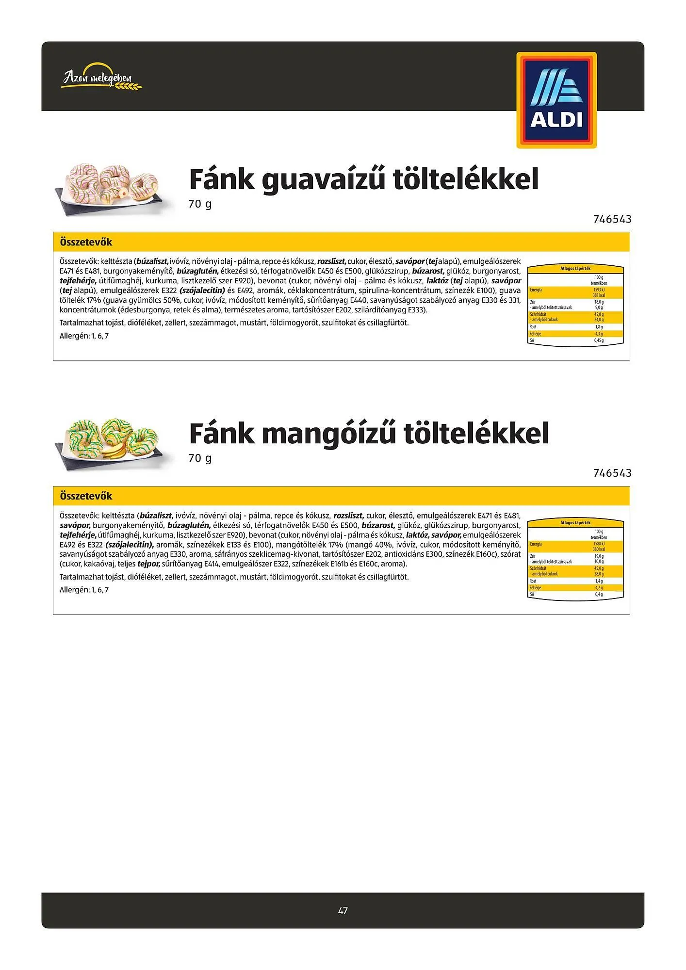 Katalógus ALDI akciós újság február 20.-tól március 26.-ig 2025. - Oldal 47
