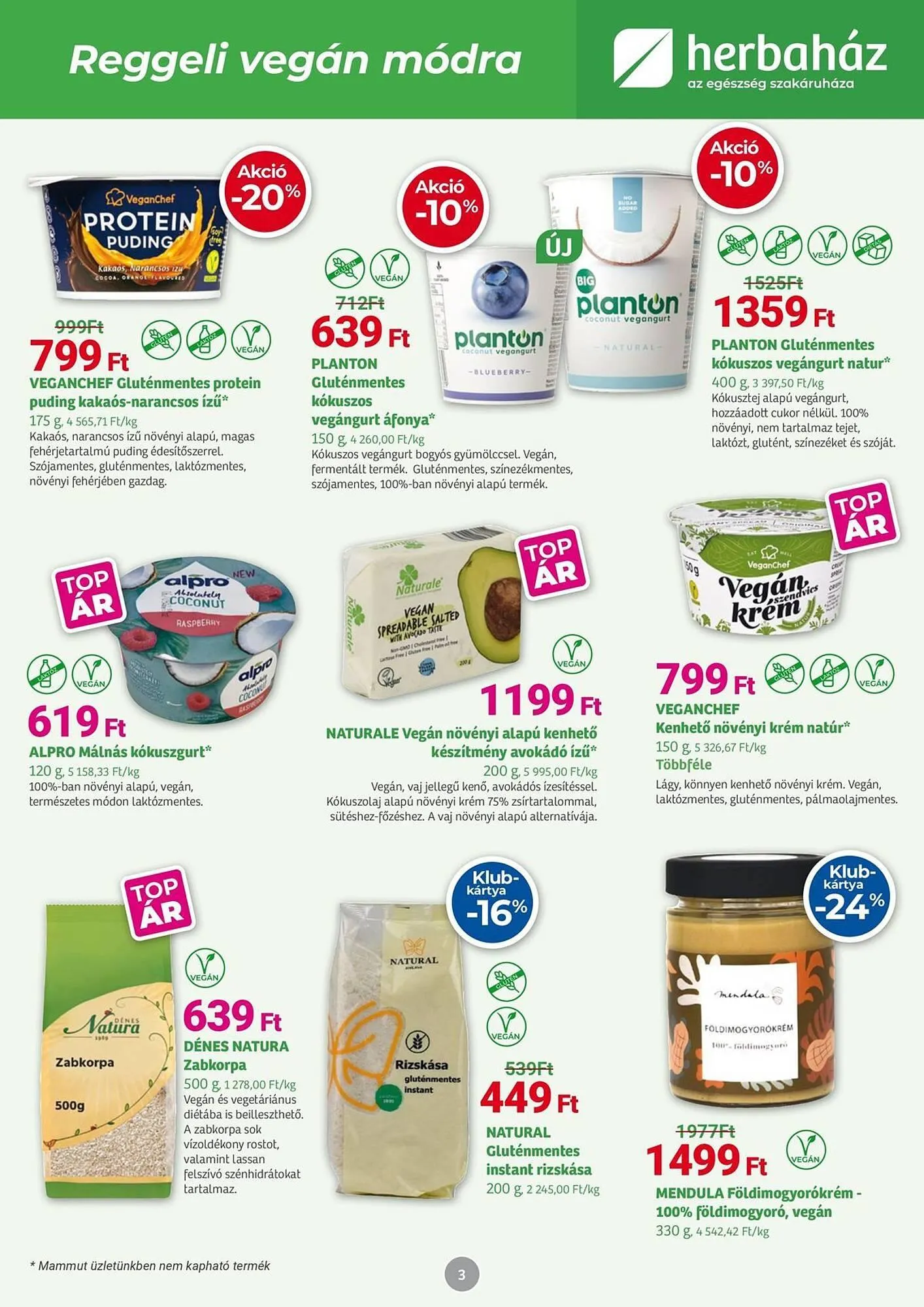 Katalógus Herbaház akciós újság január 5.-tól február 1.-ig 2026. - Oldal 3
