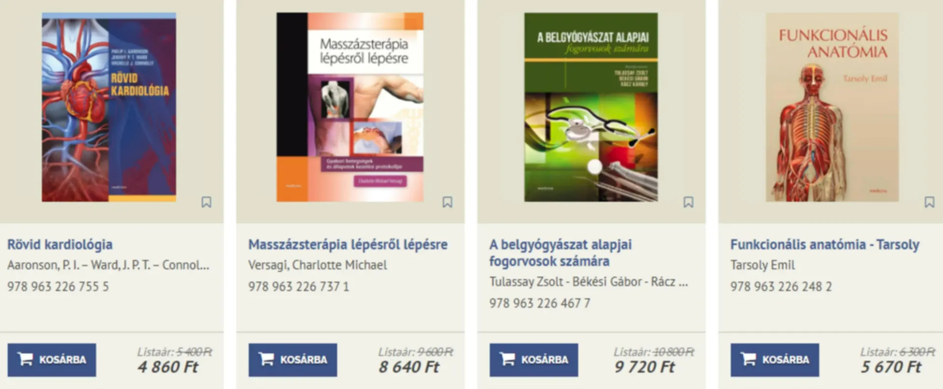 Medicina Könyvesbolt akciós újság - 1