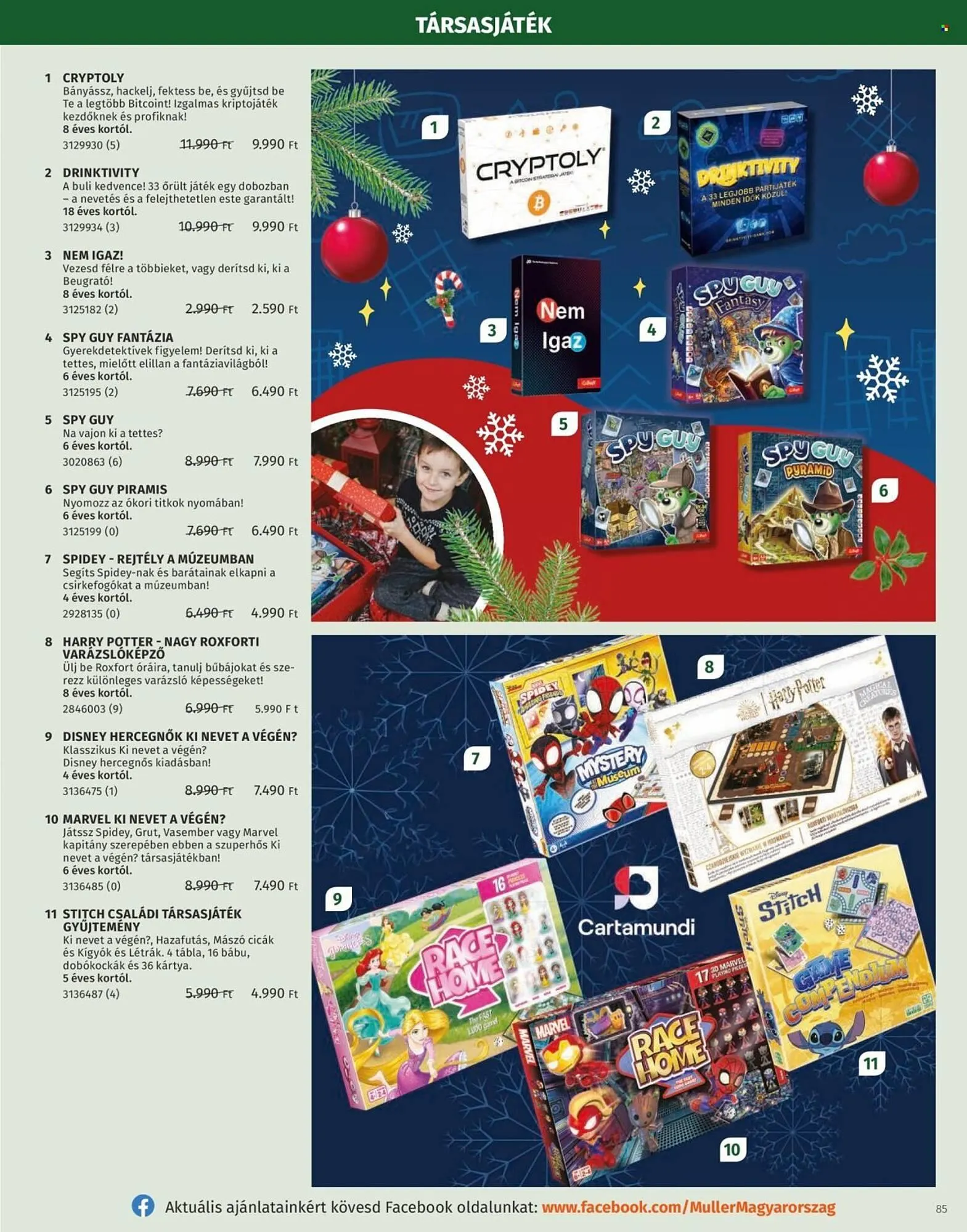 Katalógus Müller akciós újság október 27.-tól december 31.-ig 2025. - Oldal 85