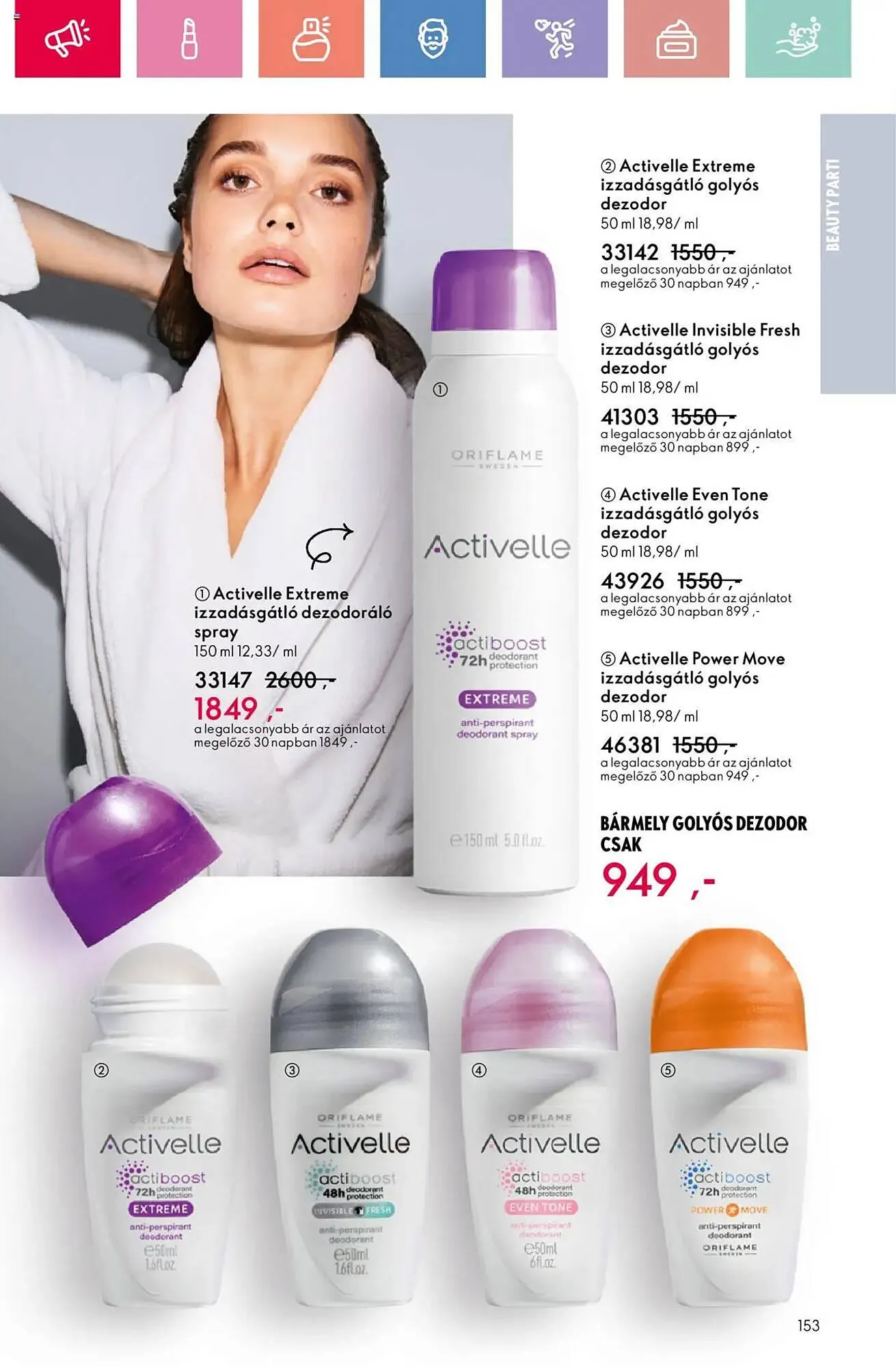 Katalógus Oriflame akciós újság július 27.-tól augusztus 16.-ig 2025. - Oldal 153