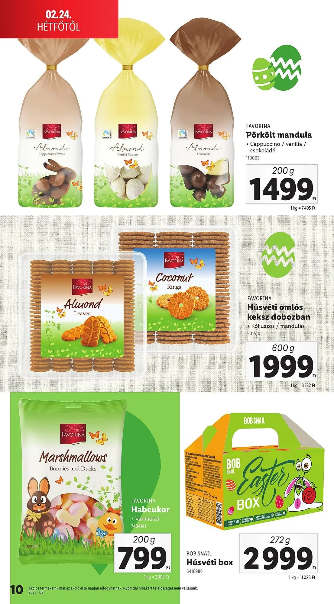 Katalógus Lidl akciós újság február 24.-tól április 22.-ig 2025. - Oldal 10