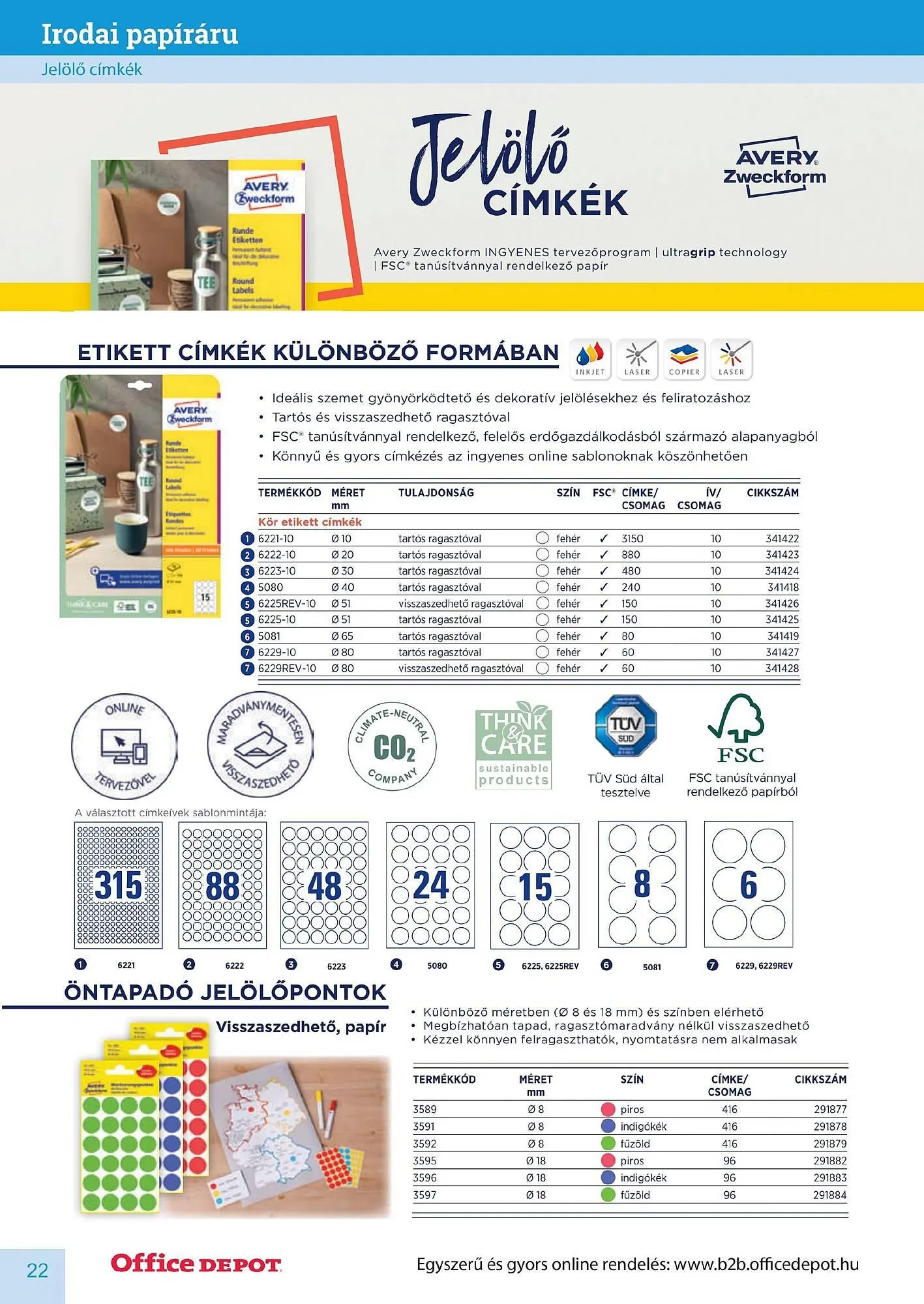 Katalógus Office Depot akciós újság május 9.-tól december 31.-ig 2026. - Oldal 22
