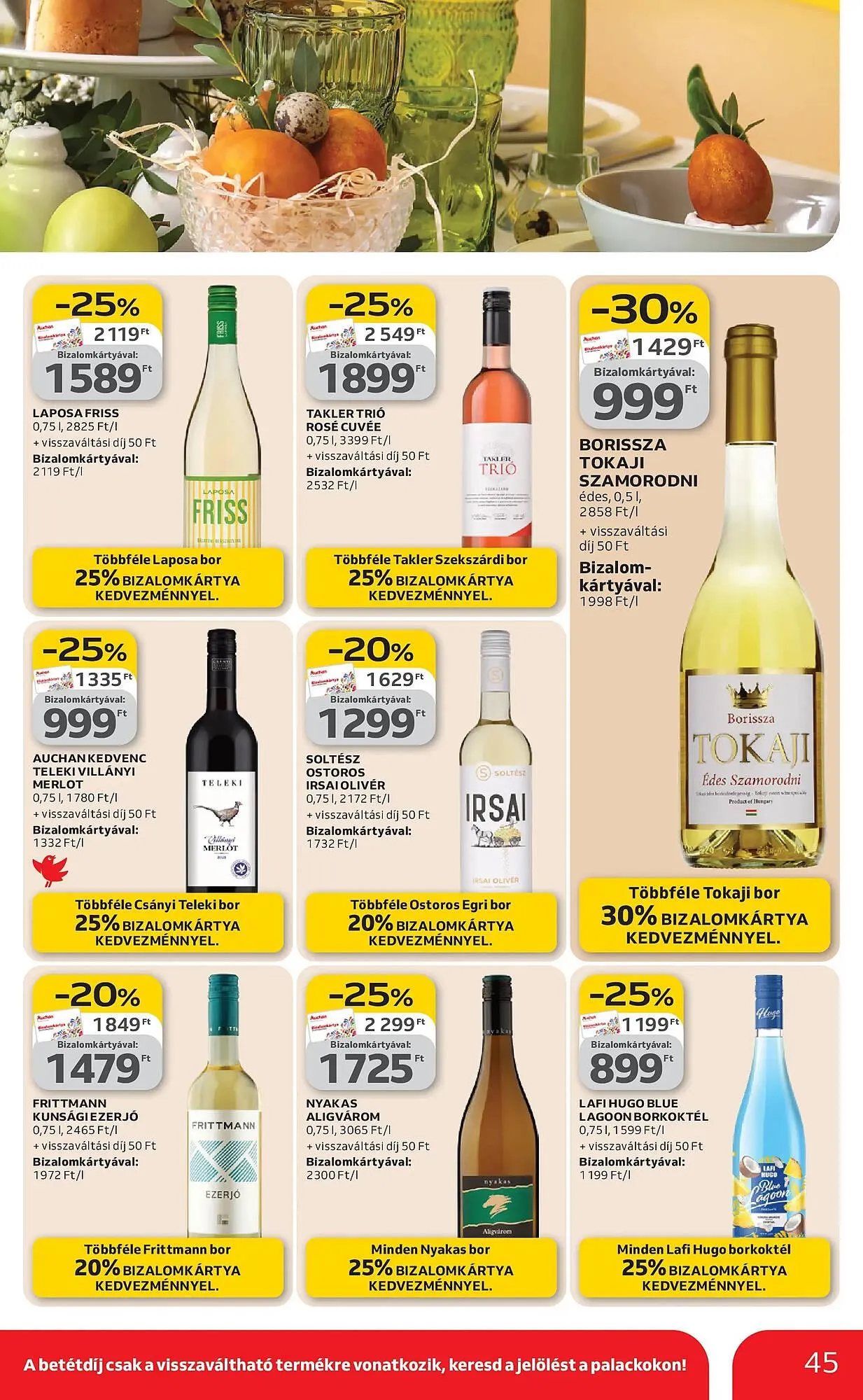 Katalógus Auchan akciós újság március 12.-tól március 18.-ig 2026. - Oldal 45