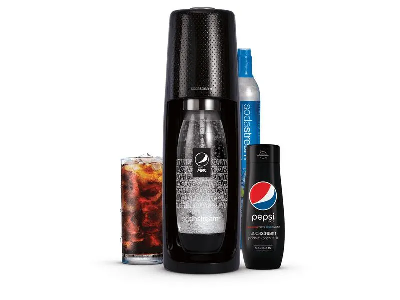 SodaStream Spirit Black Szódagép, Pepsi Megapack