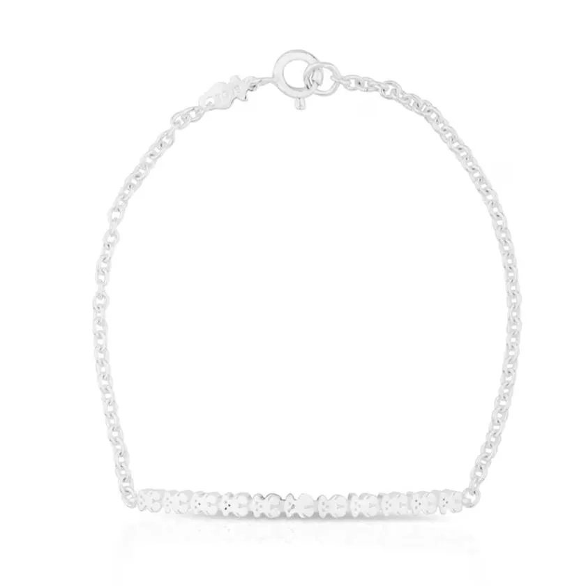 TOUS ezüst karkötő Straight