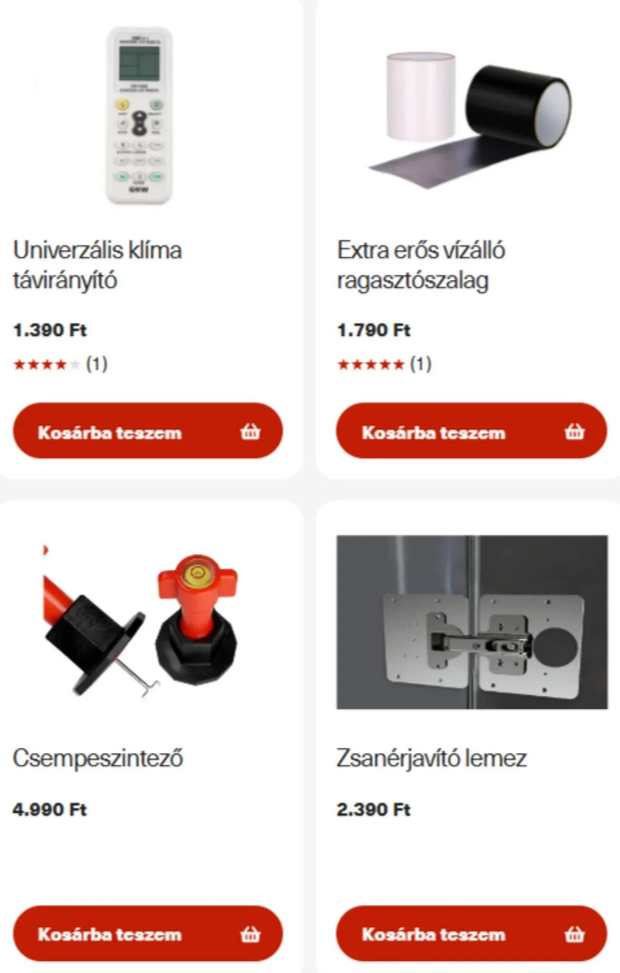 NapiKütyü akciós újság - 1