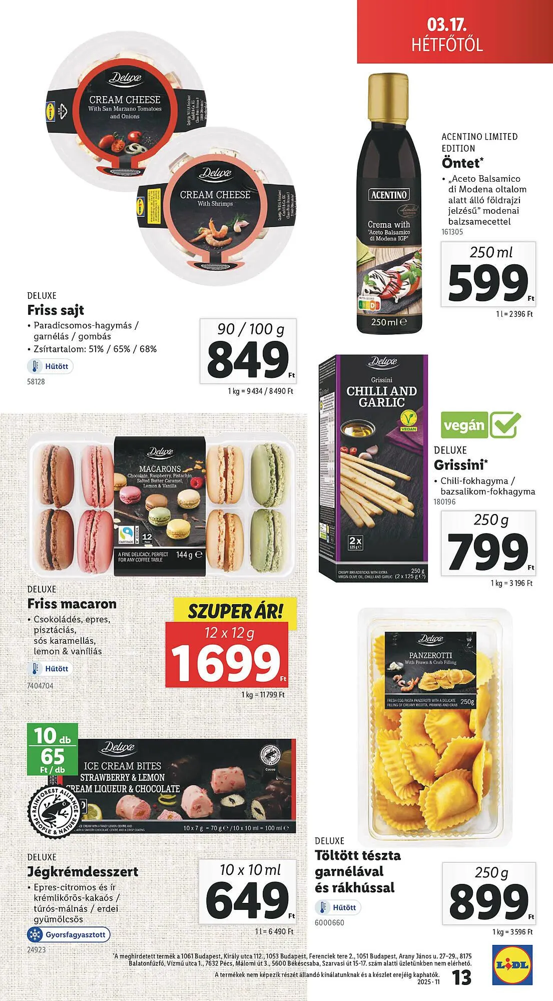 Katalógus Lidl akciós újság március 17.-tól április 20.-ig 2025. - Oldal 13