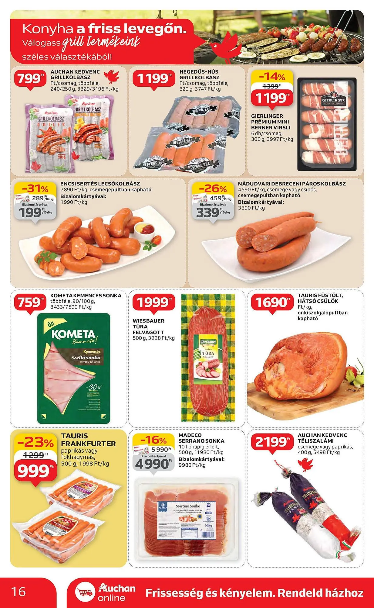 Katalógus Auchan akciós újság május 2.-tól május 7.-ig 2025. - Oldal 16
