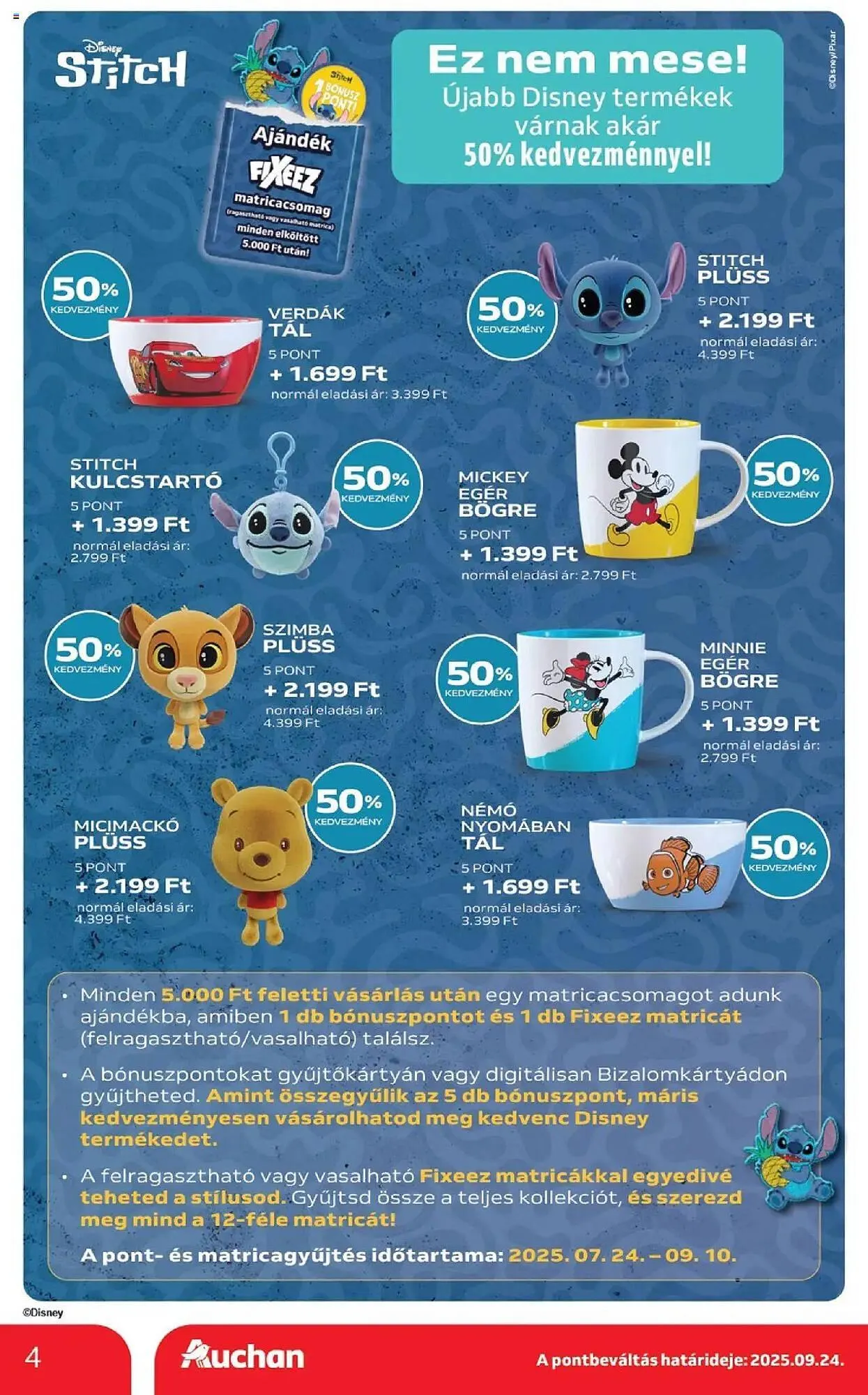 Katalógus Auchan akciós újság szeptember 4.-tól szeptember 10.-ig 2025. - Oldal 4