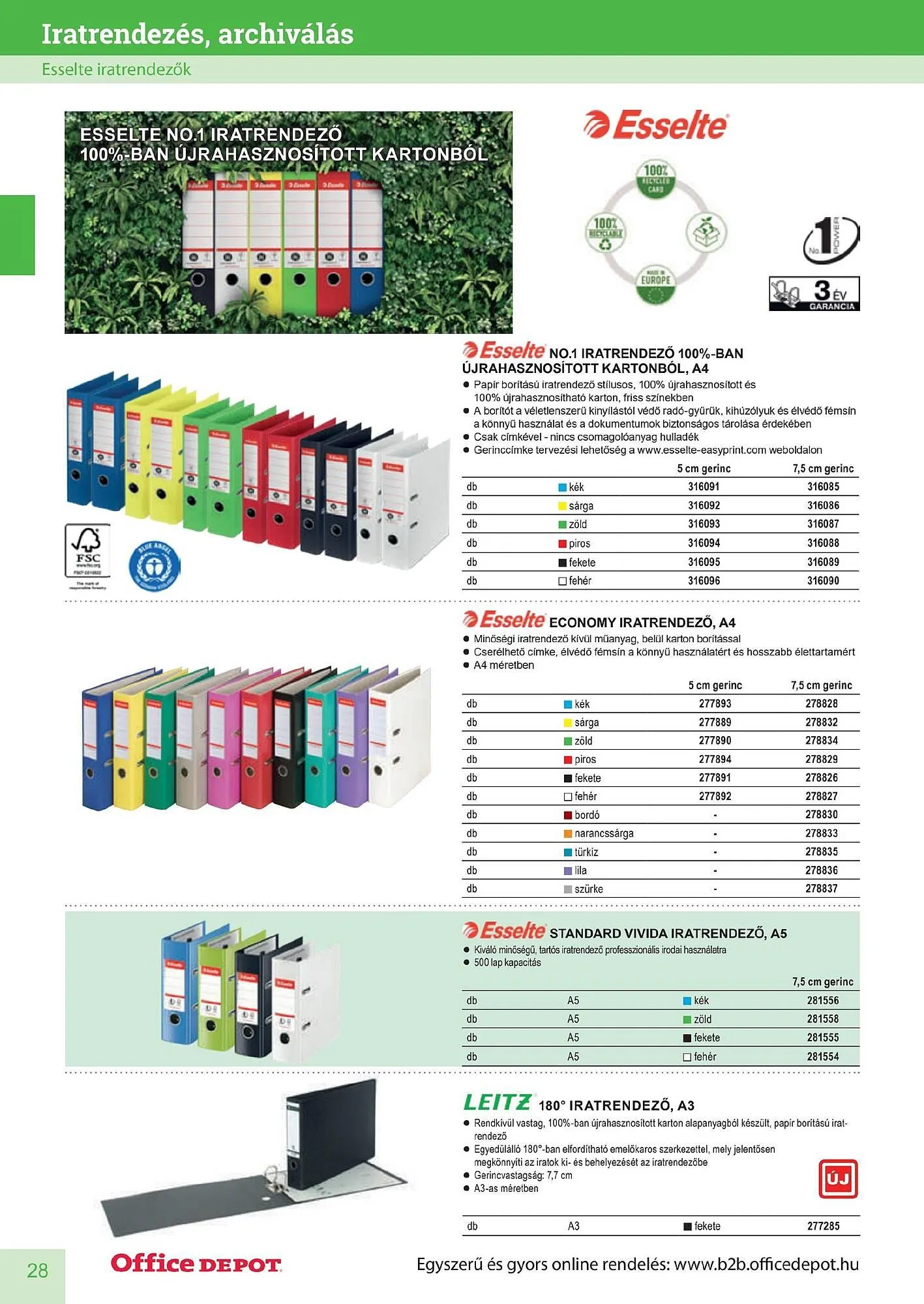 Katalógus Office Depot akciós újság május 9.-tól december 31.-ig 2026. - Oldal 28