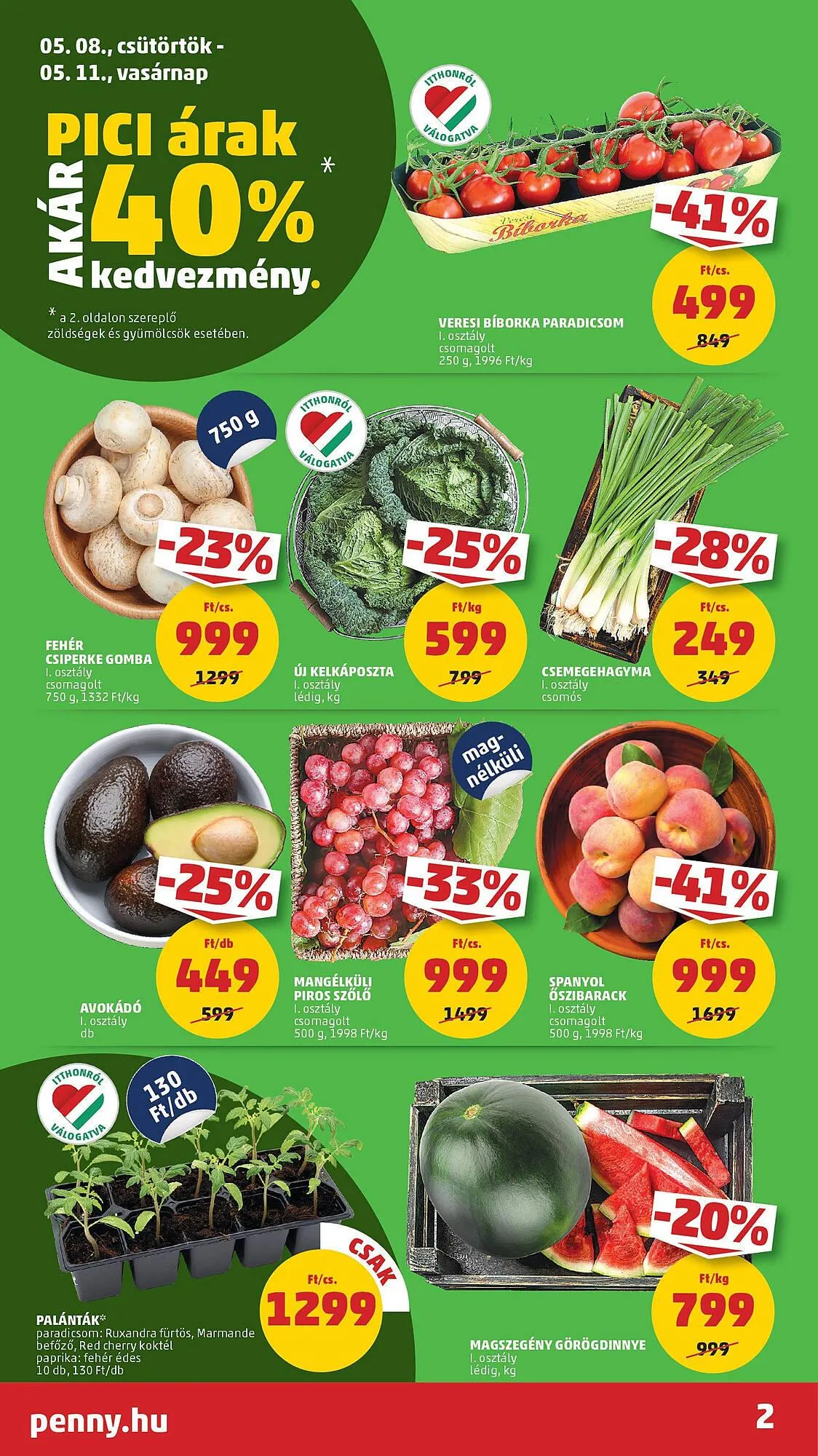 Katalógus PENNY akciós újság május 8.-tól május 14.-ig 2025. - Oldal 2