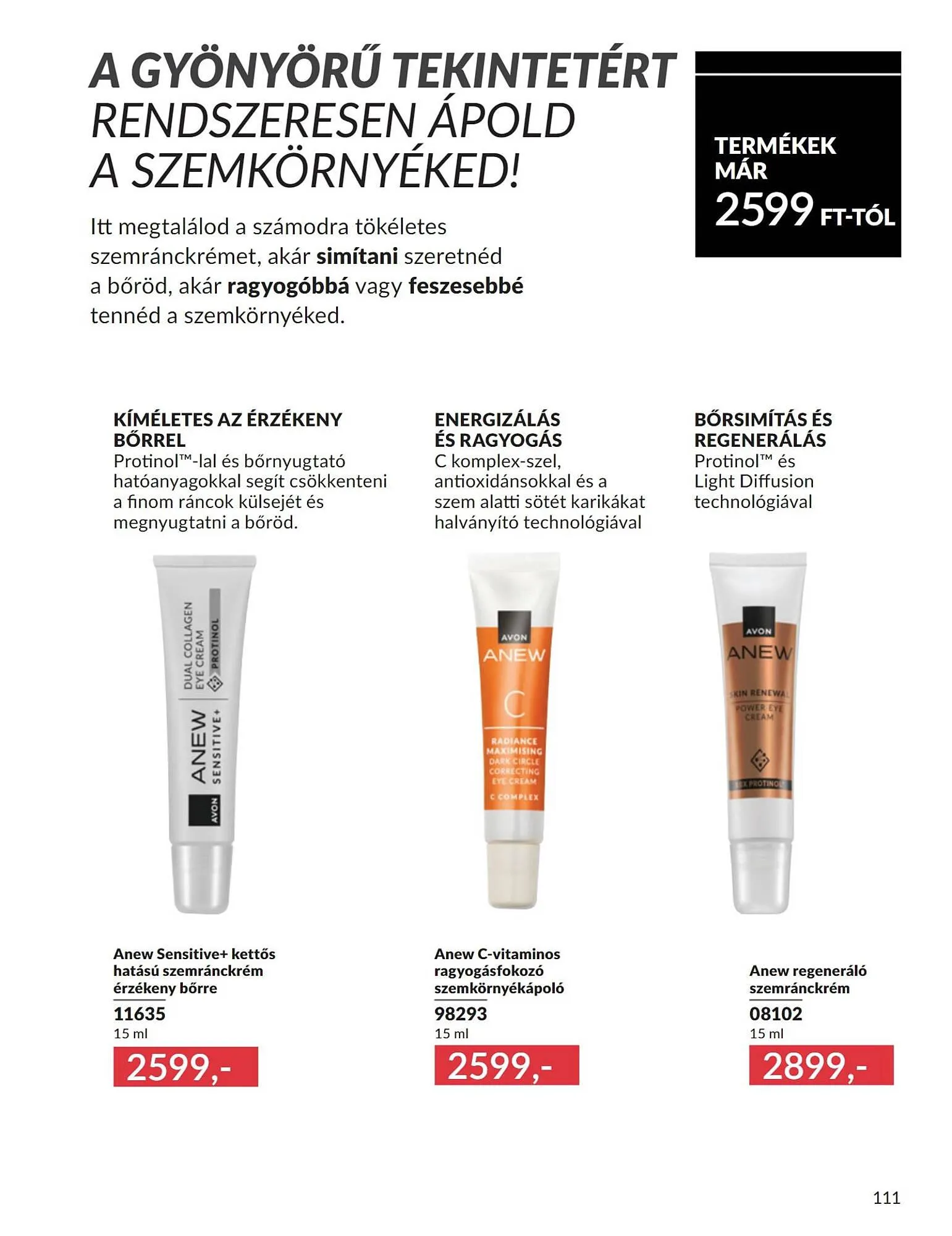 Katalógus AVON akciós újság március 1.-tól március 31.-ig 2025. - Oldal 111