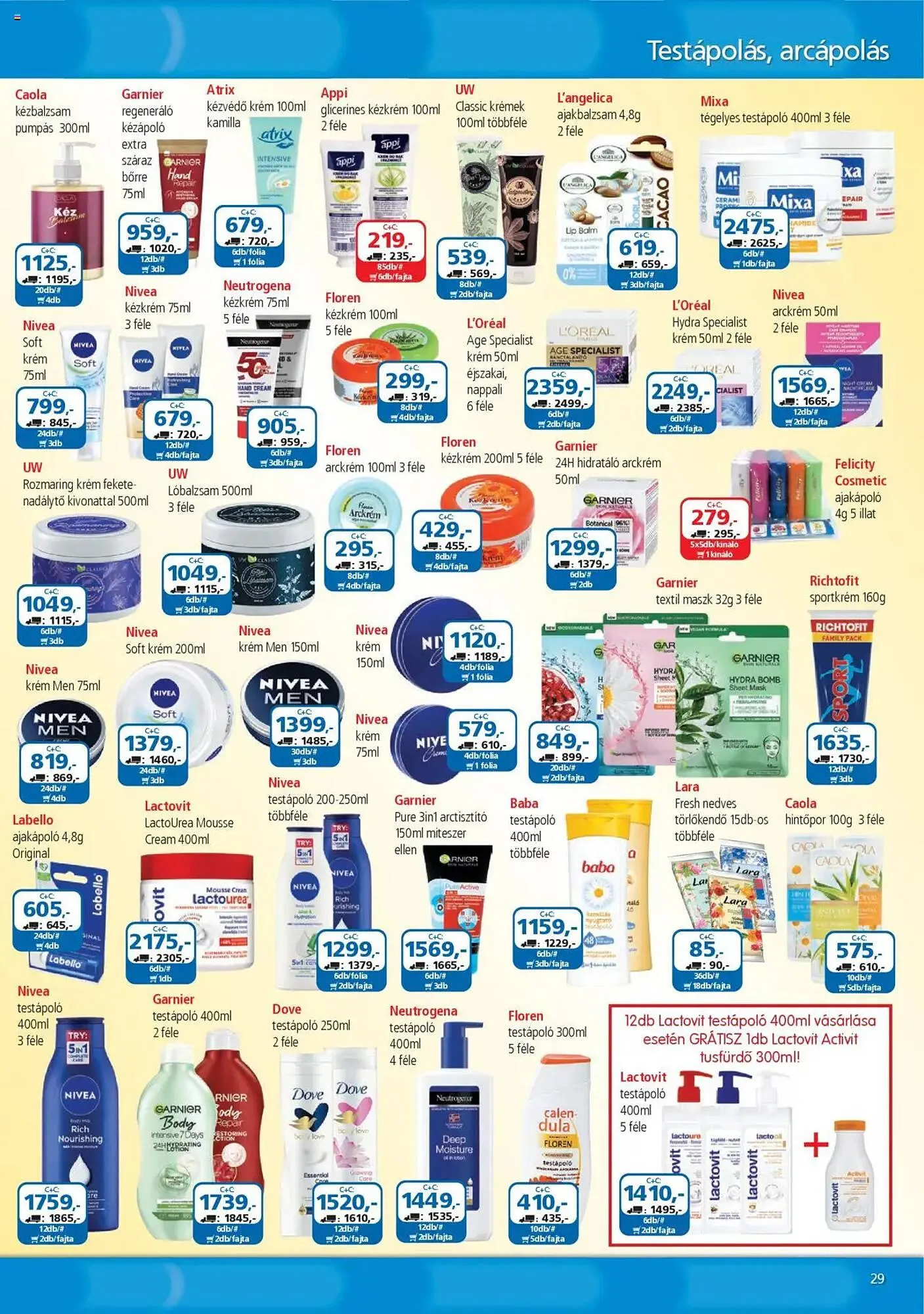 Katalógus ÁRKLUB akciós újság augusztus 1.-tól augusztus 31.-ig 2025. - Oldal 29