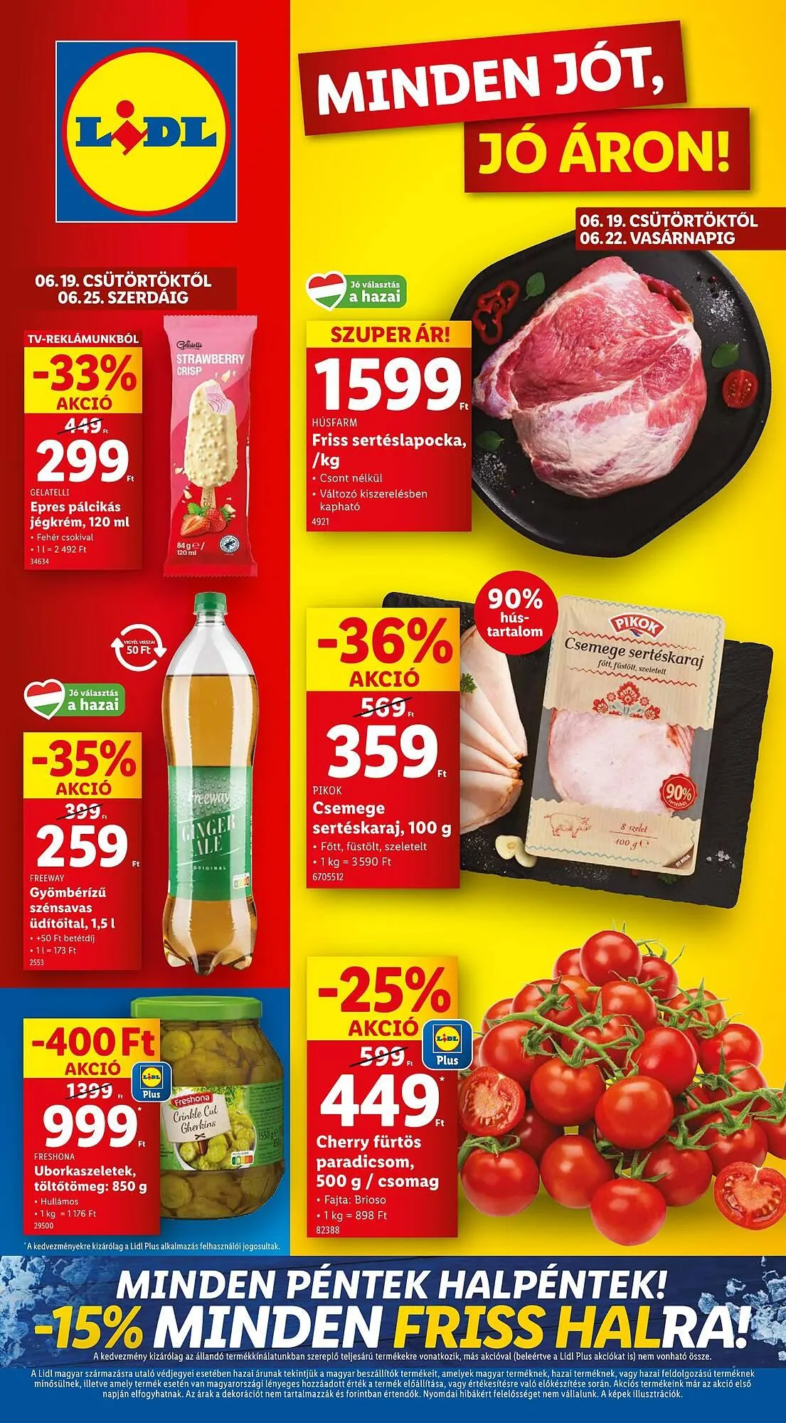 Katalógus Lidl akciós újság június 19.-tól június 25.-ig 2025. - Oldal 1