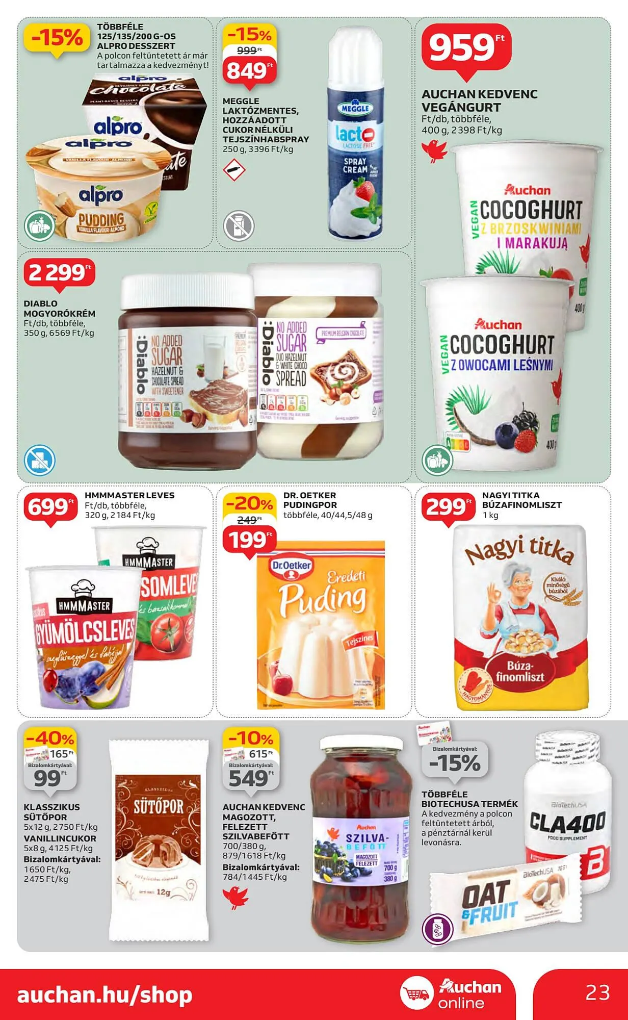 Katalógus Auchan akciós újság március 13.-tól március 19.-ig 2025. - Oldal 23