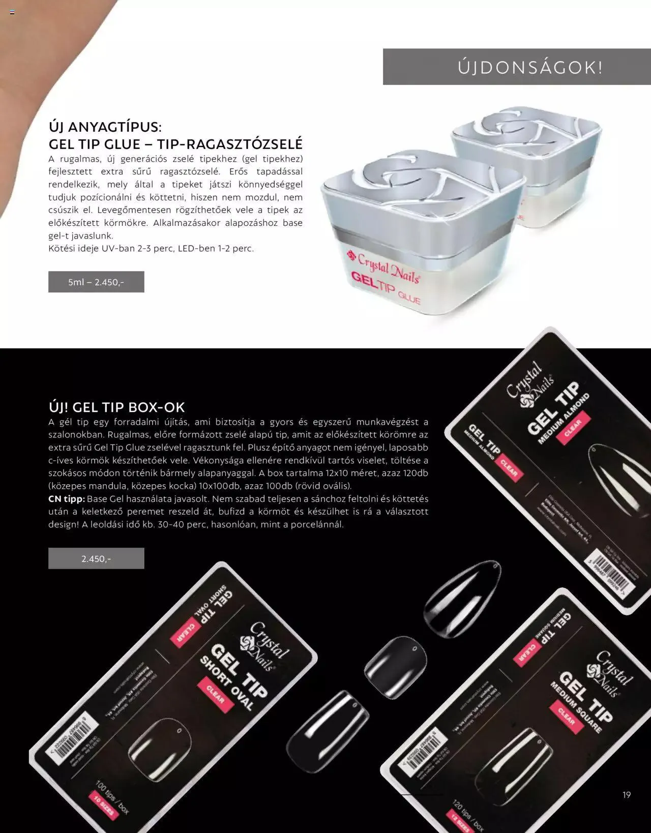 Katalógus Crystal Nails - Akciós újság november 7.-tól december 31.-ig 2023. - Oldal 19