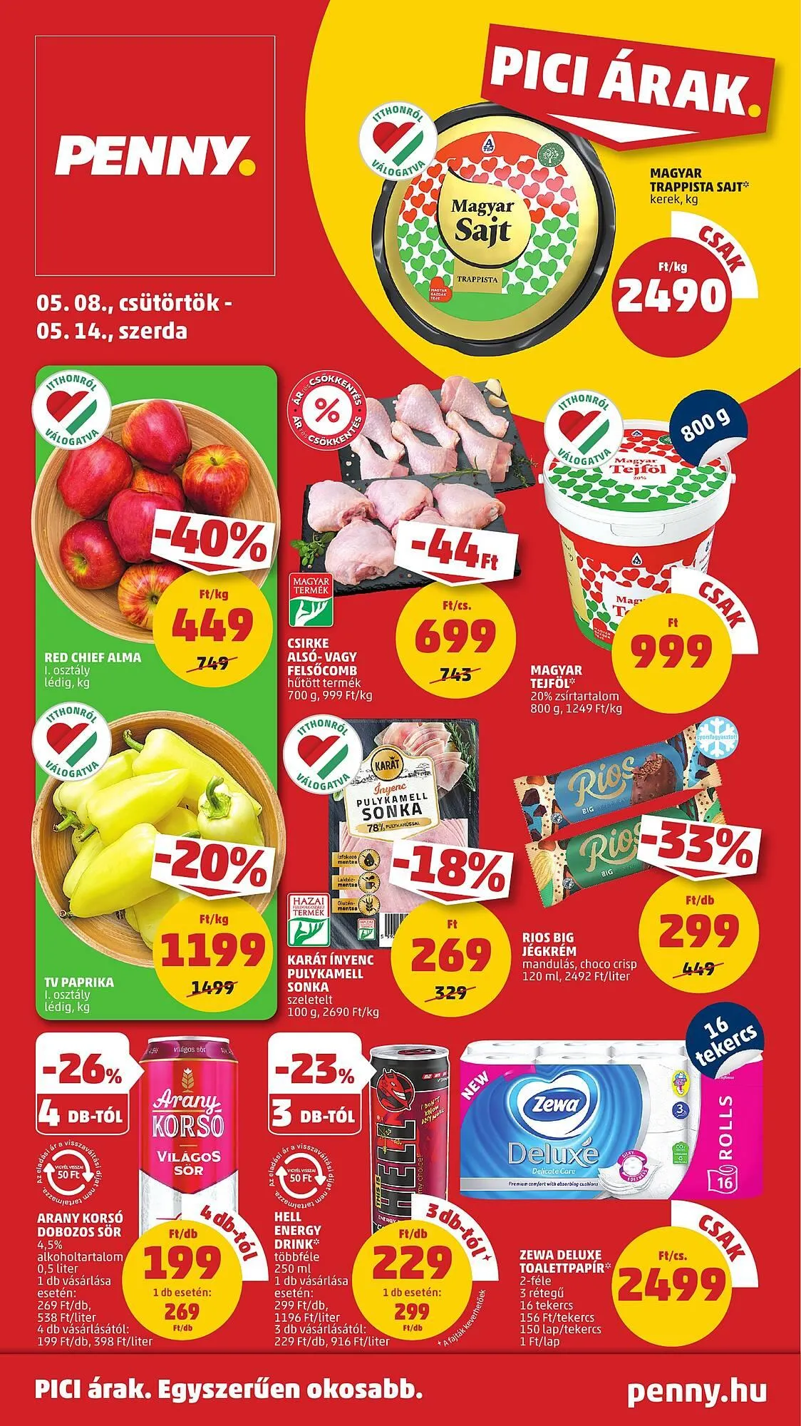 Katalógus PENNY akciós újság május 8.-tól május 14.-ig 2025. - Oldal 1
