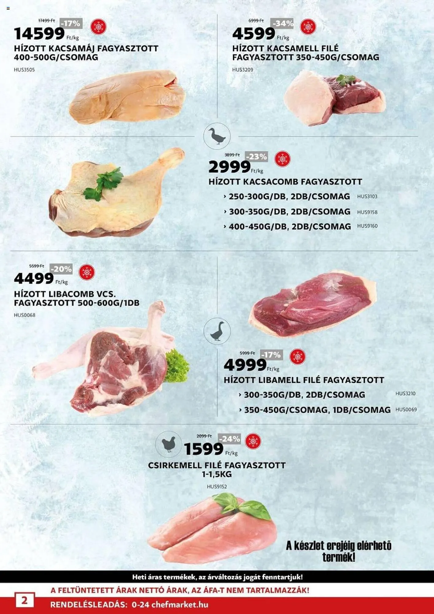 Katalógus Chef Market akciós újság december 1.-tól január 31.-ig 2024. - Oldal 2