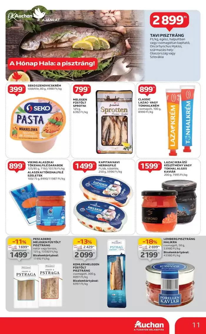 Katalógus Catalog Auchan január 6.-tól január 15.-ig 2025. - Oldal 11