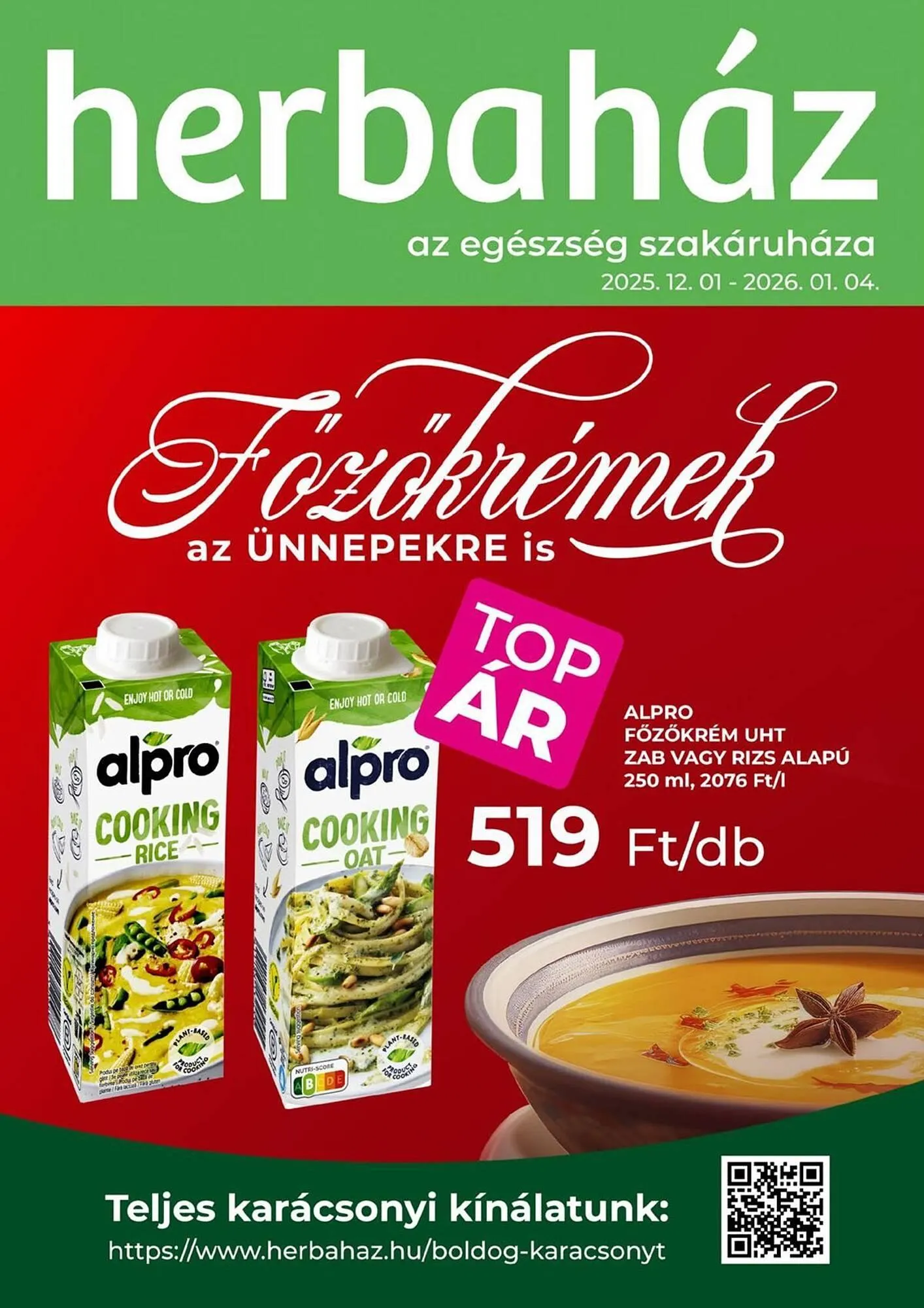 Herbaház akciós újság - 1