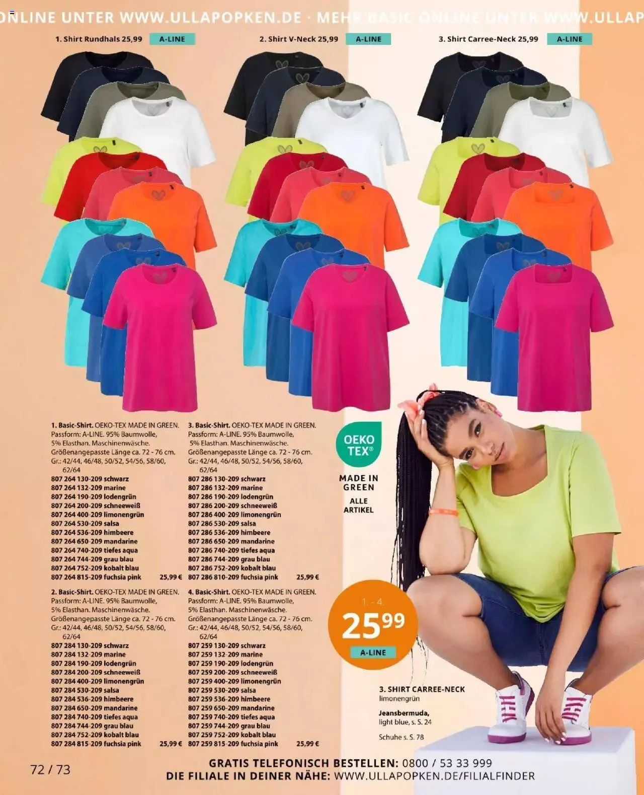 Katalógus Ulla Popken - Akciós újság július 1.-tól július 31.-ig 2023. - Oldal 72