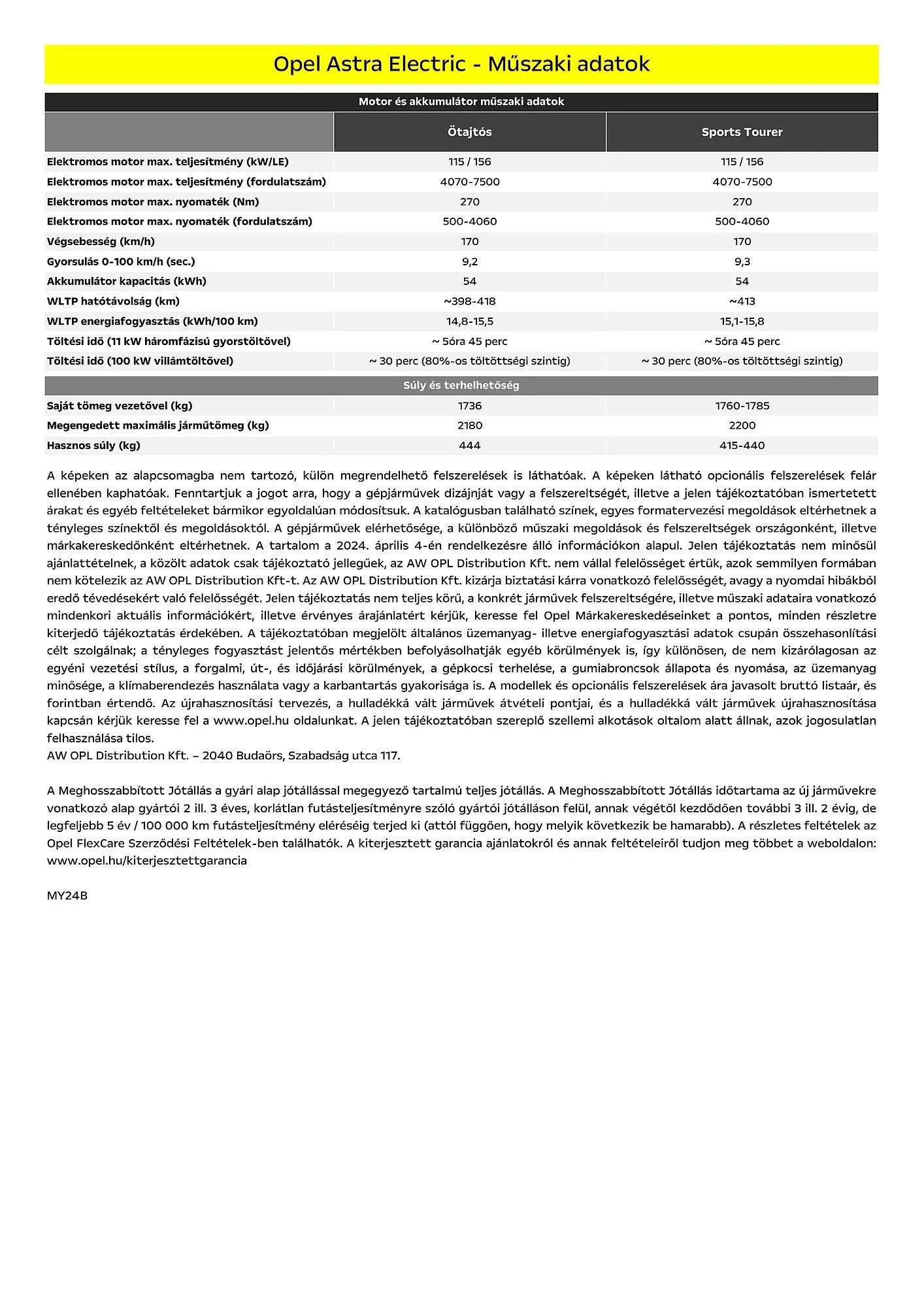 Katalógus Opel Astra Sports Tourer Electric akciós újság július 5.-tól december 31.-ig 2024. - Oldal 12