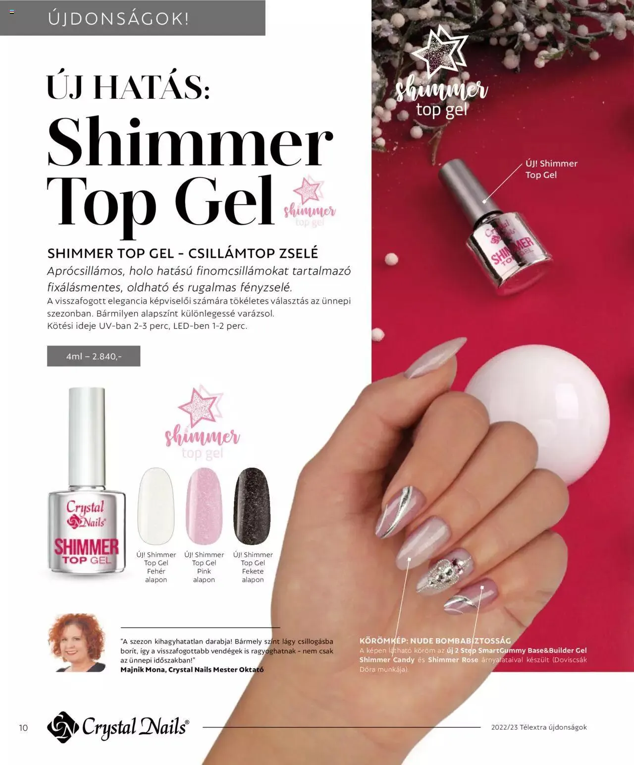 Katalógus Crystal Nails - Akciós újság november 7.-tól december 31.-ig 2023. - Oldal 10