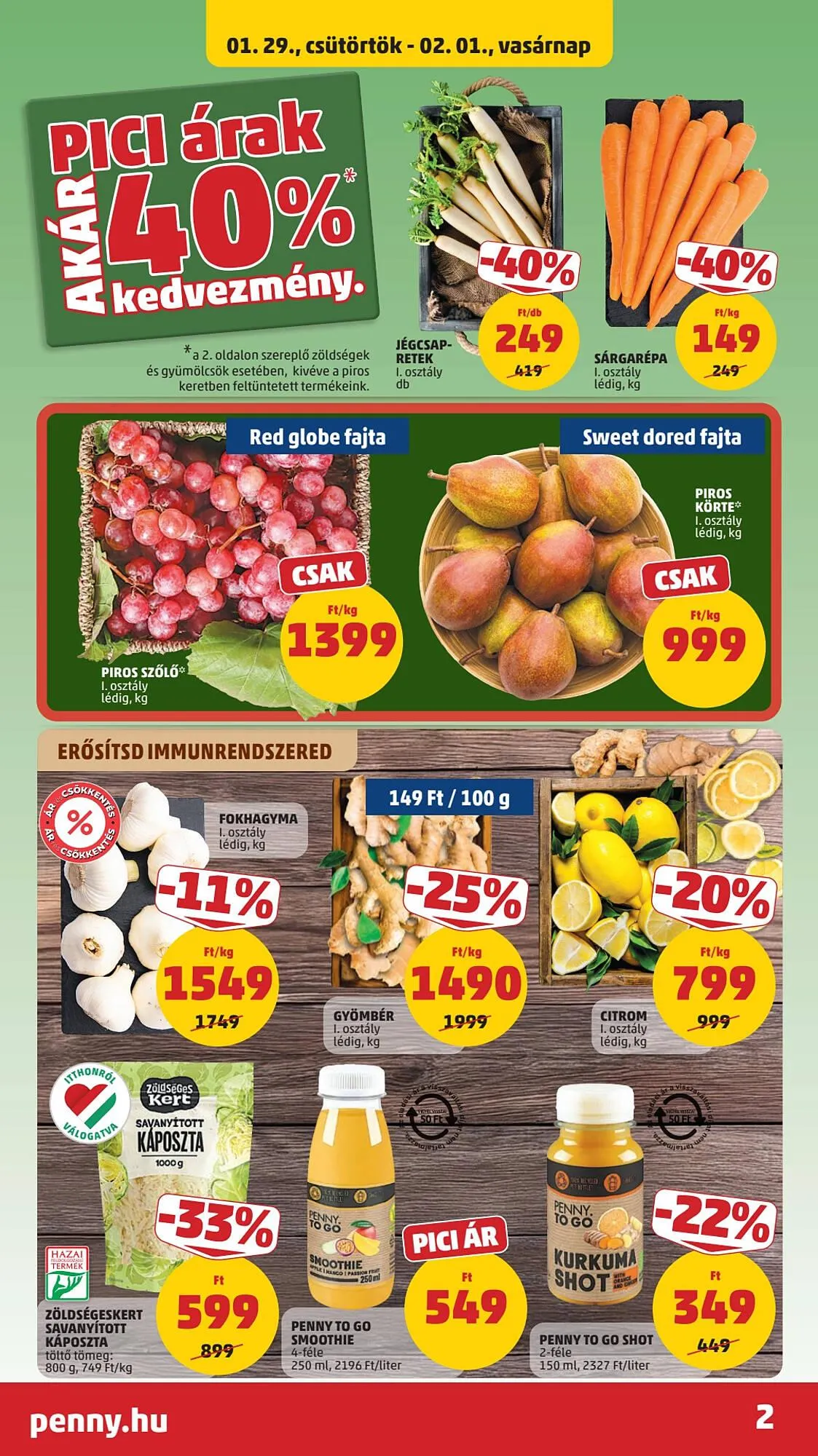Katalógus PENNY akciós újság január 29.-tól február 4.-ig 2026. - Oldal 2