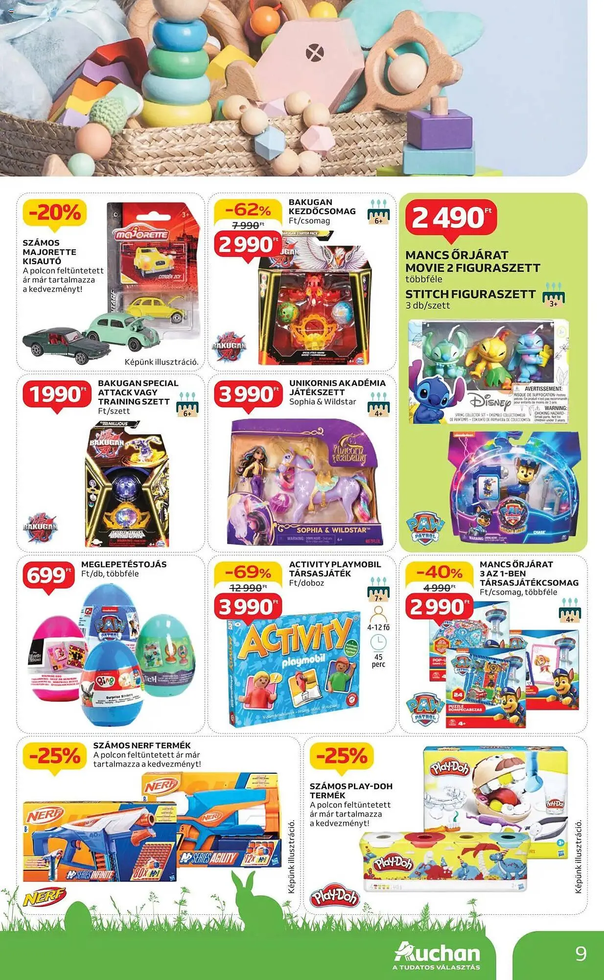 Katalógus Auchan akciós újság március 6.-tól április 19.-ig 2025. - Oldal 9