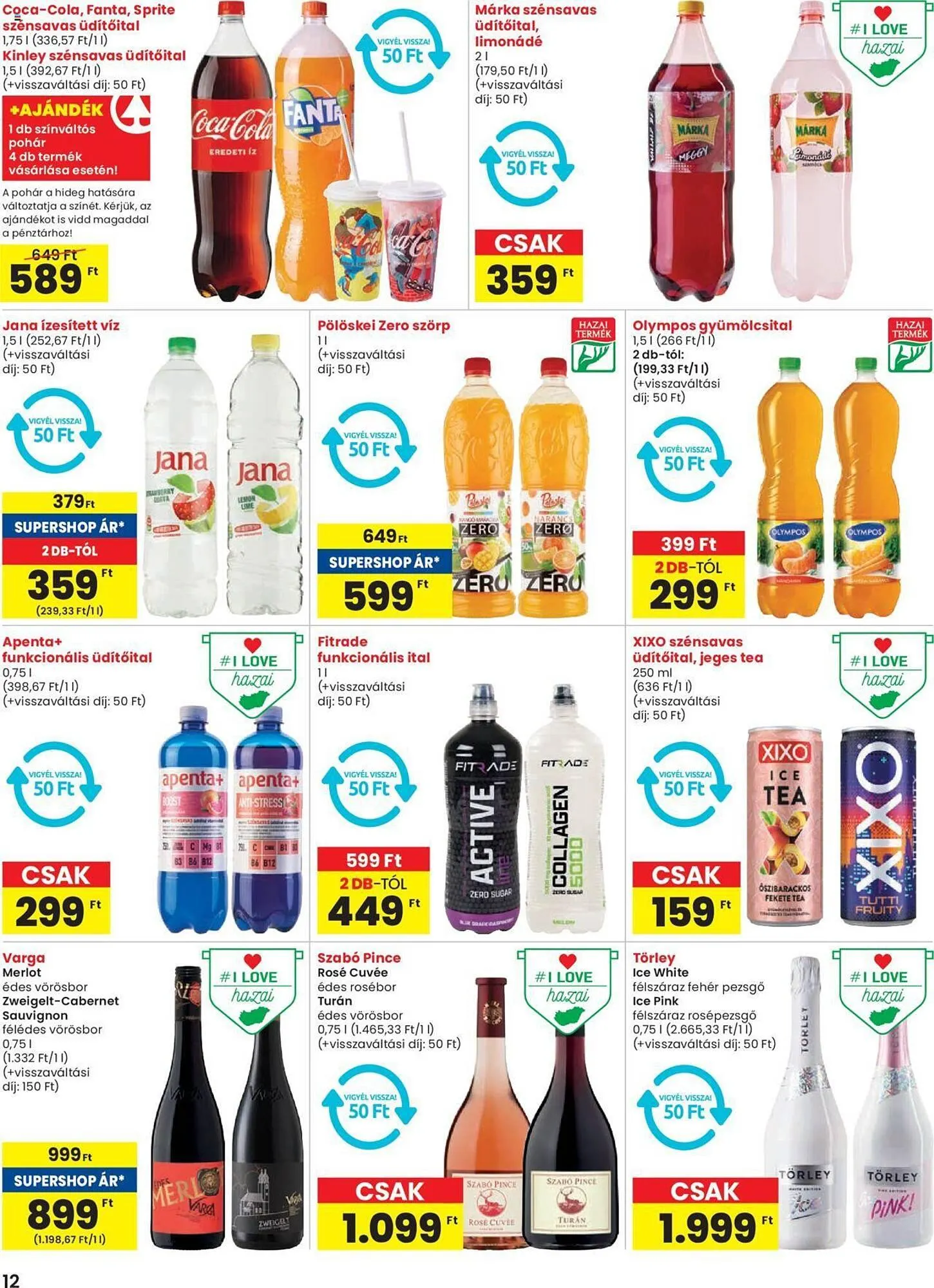 Katalógus Spar akciós újság augusztus 8.-tól augusztus 8.-ig 2024. - Oldal 12