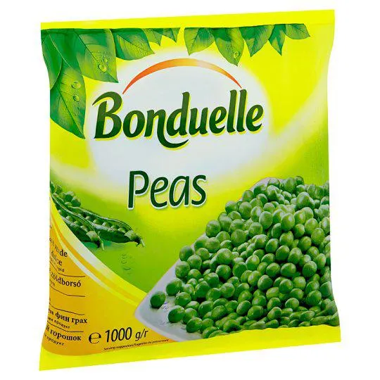 Bonduelle gyorsfagyasztott zöldborsó 1000 g