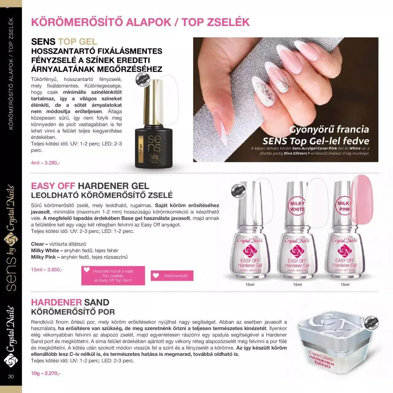 Katalógus Crystal Nails - Nagykatalógus 22/23 március 8.-tól december 31.-ig 2023. - Oldal 30