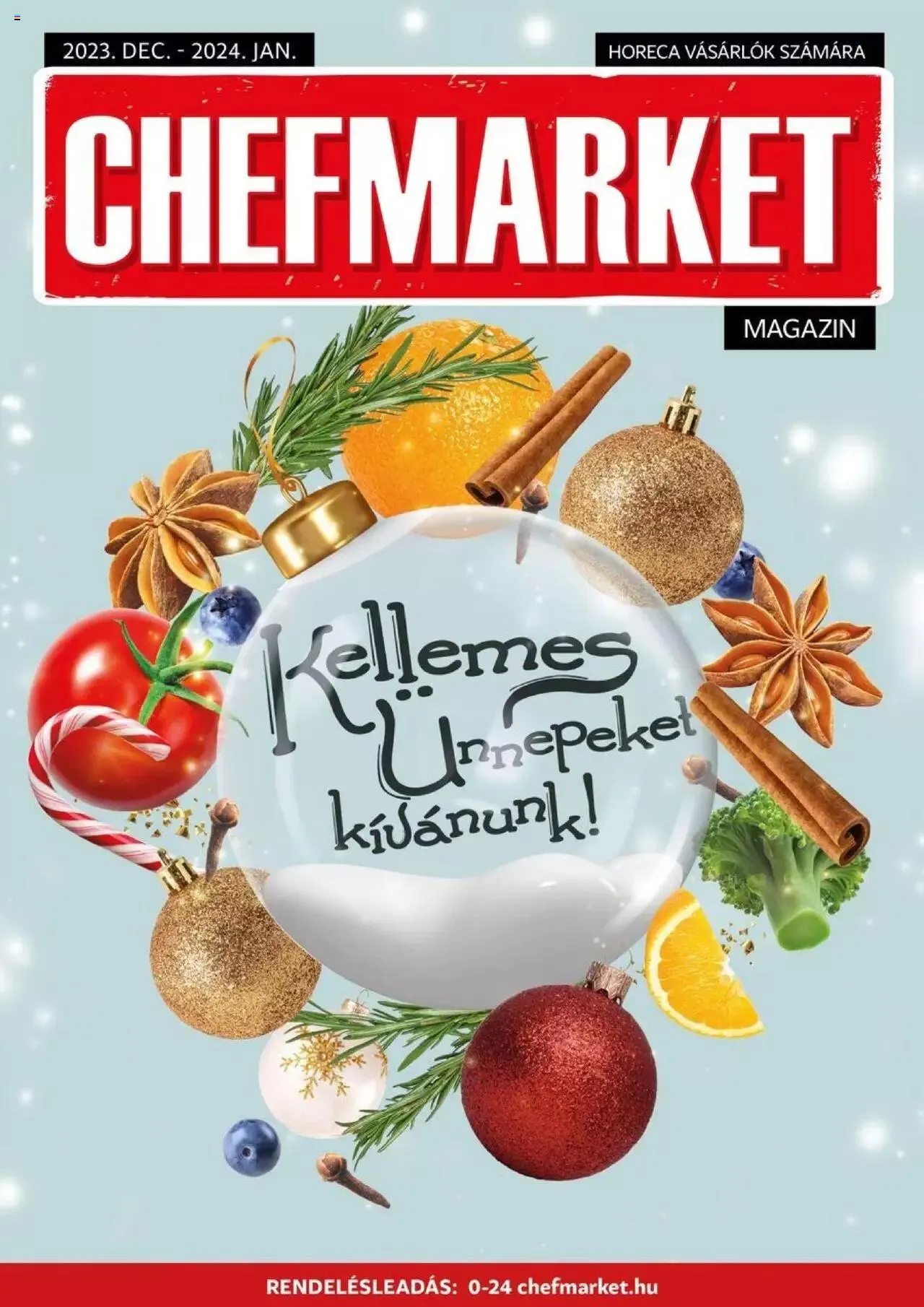 Katalógus Chef Market Akciós újság december 1.-tól január 31.-ig 2024. - Oldal