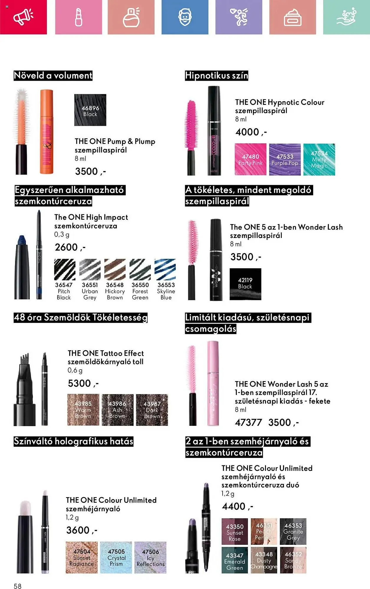 Katalógus Oriflame akciós újság március 23.-tól április 12.-ig 2025. - Oldal 58