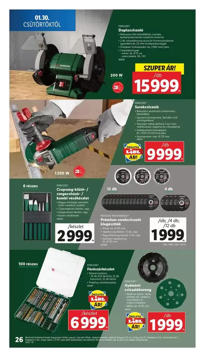 Katalógus Akciós újság – 05. hét január 30.-tól február 5.-ig 2025. - Oldal 26