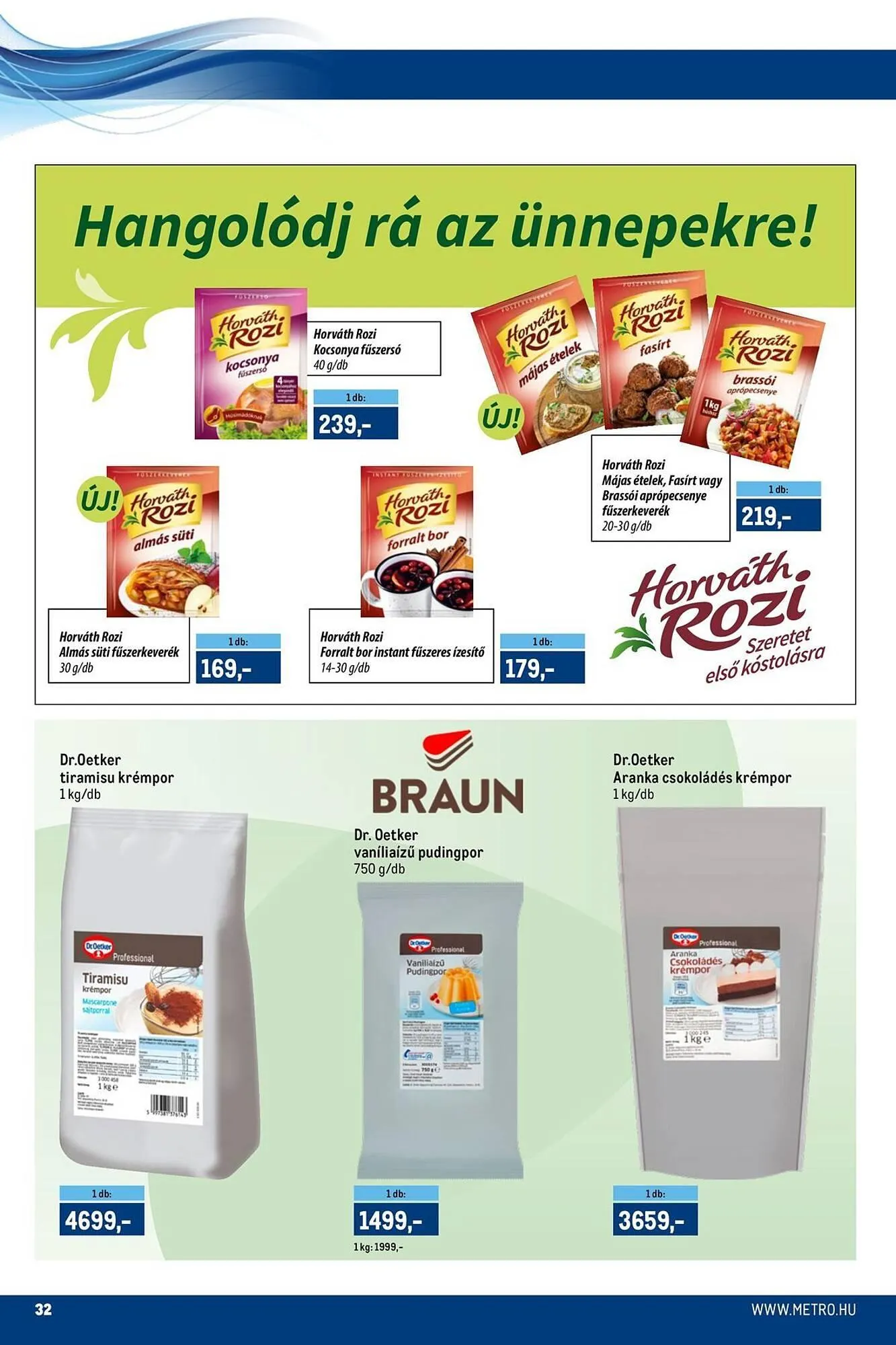 Katalógus Metro akciós újság november 15.-tól november 30.-ig 2025. - Oldal 32