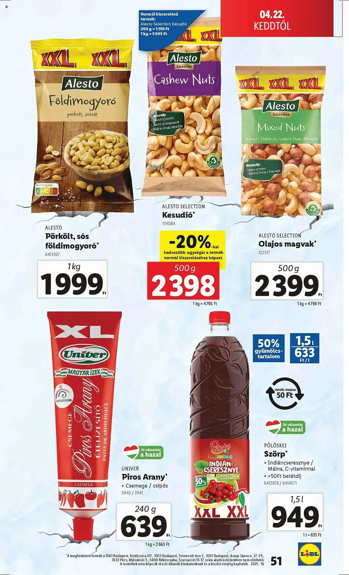 Katalógus Lidl akciós újság április 16.-tól április 22.-ig 2025. - Oldal 51