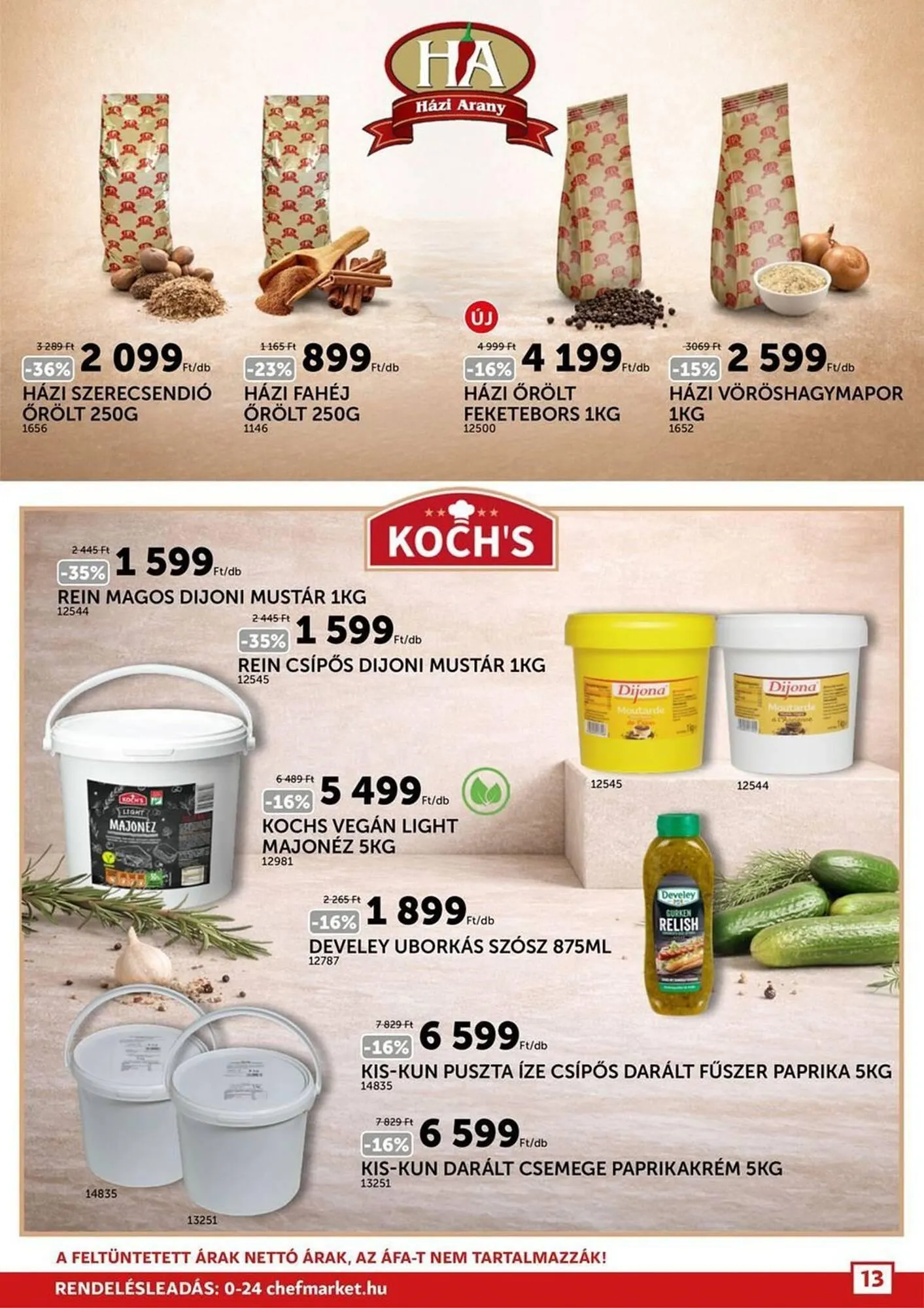 Katalógus Chef Market akciós újság március 1.-tól március 31.-ig 2026. - Oldal 13