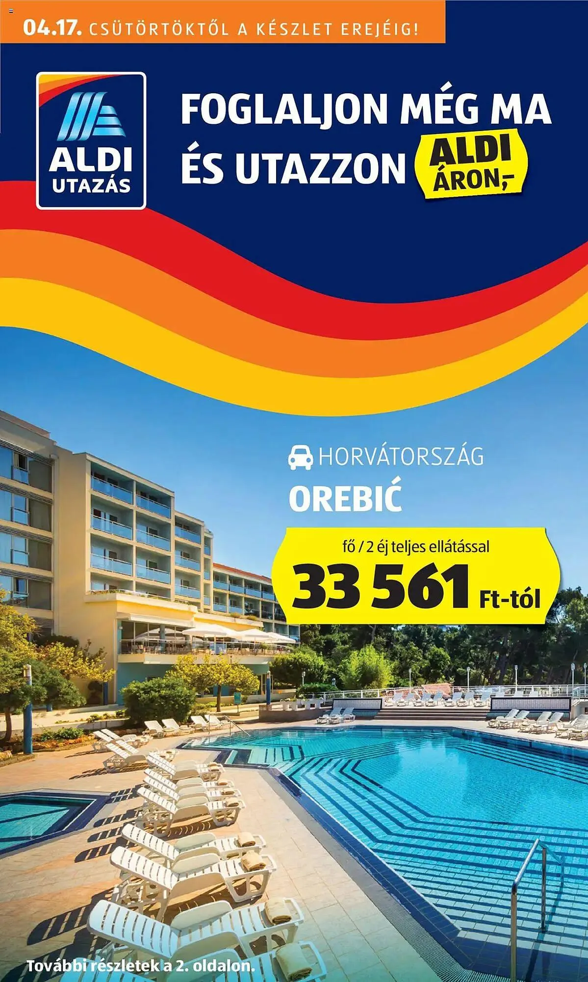 Katalógus ALDI akciós újság április 17.-tól április 20.-ig 2025. - Oldal 1