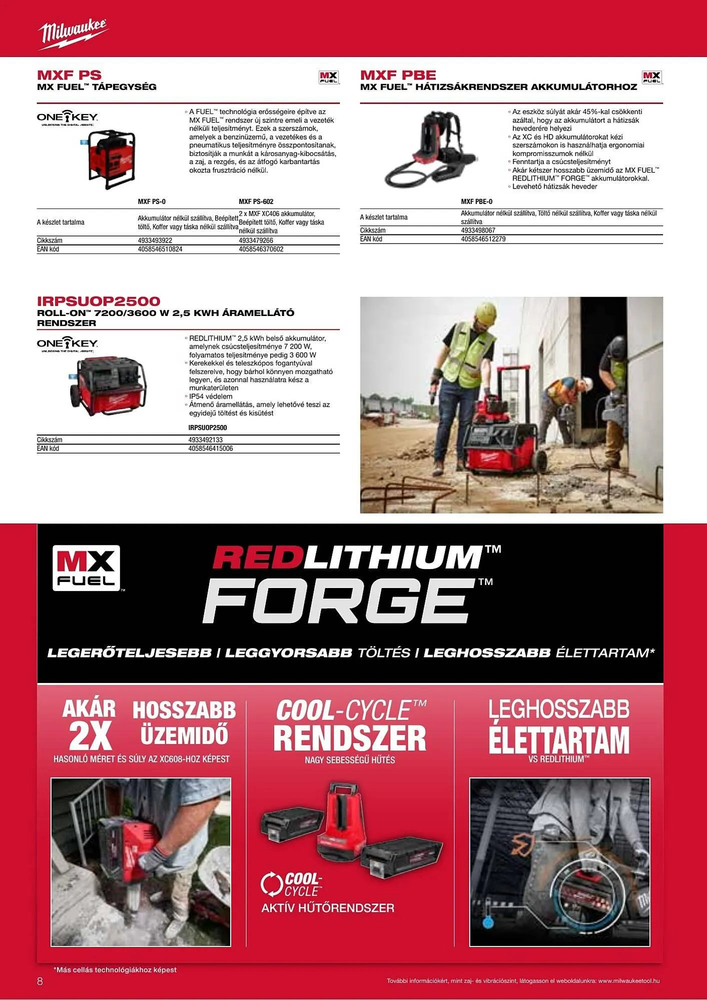 Katalógus Milwaukee akciós újság szeptember 16.-tól december 31.-ig 2026. - Oldal 8